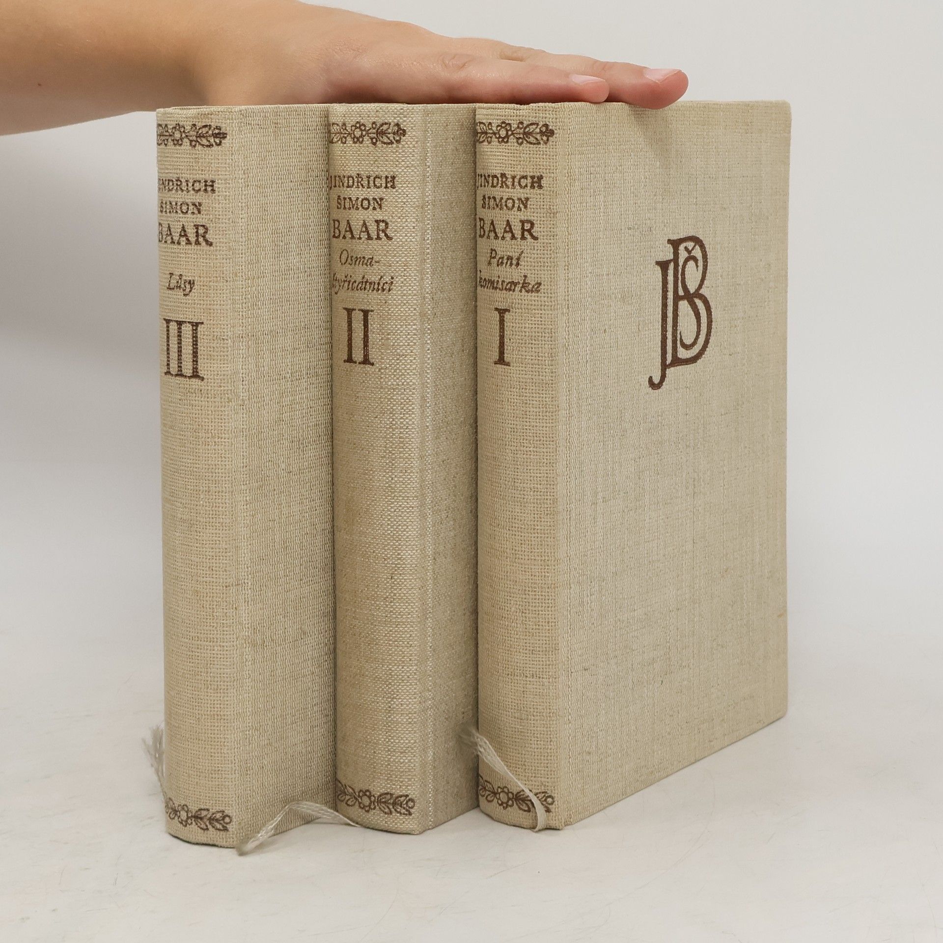 Jindřich Šimon Baar Chodské trilogie 1-3