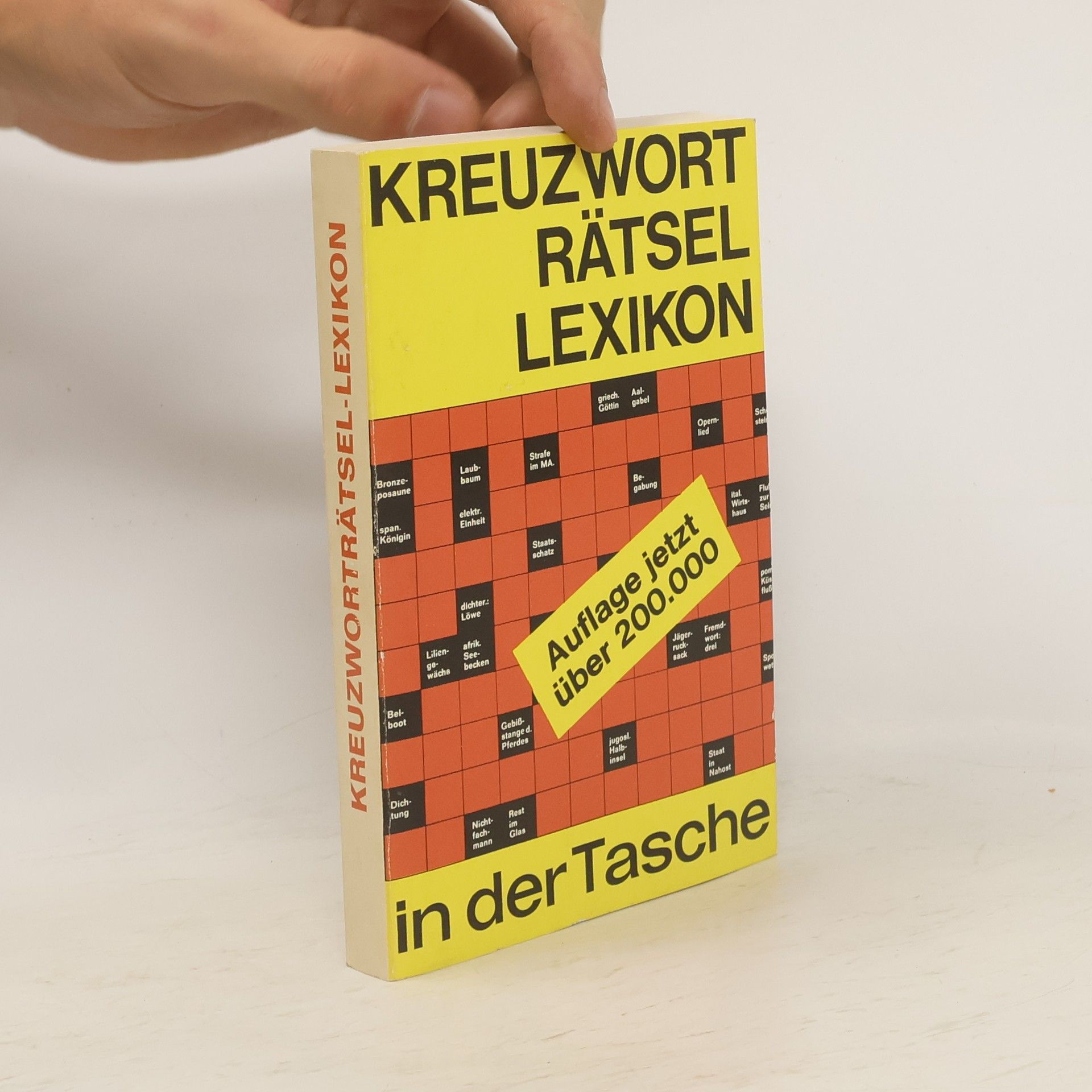 kolektiv Kreuzwort Rätsel Lexikon in der Tasche
