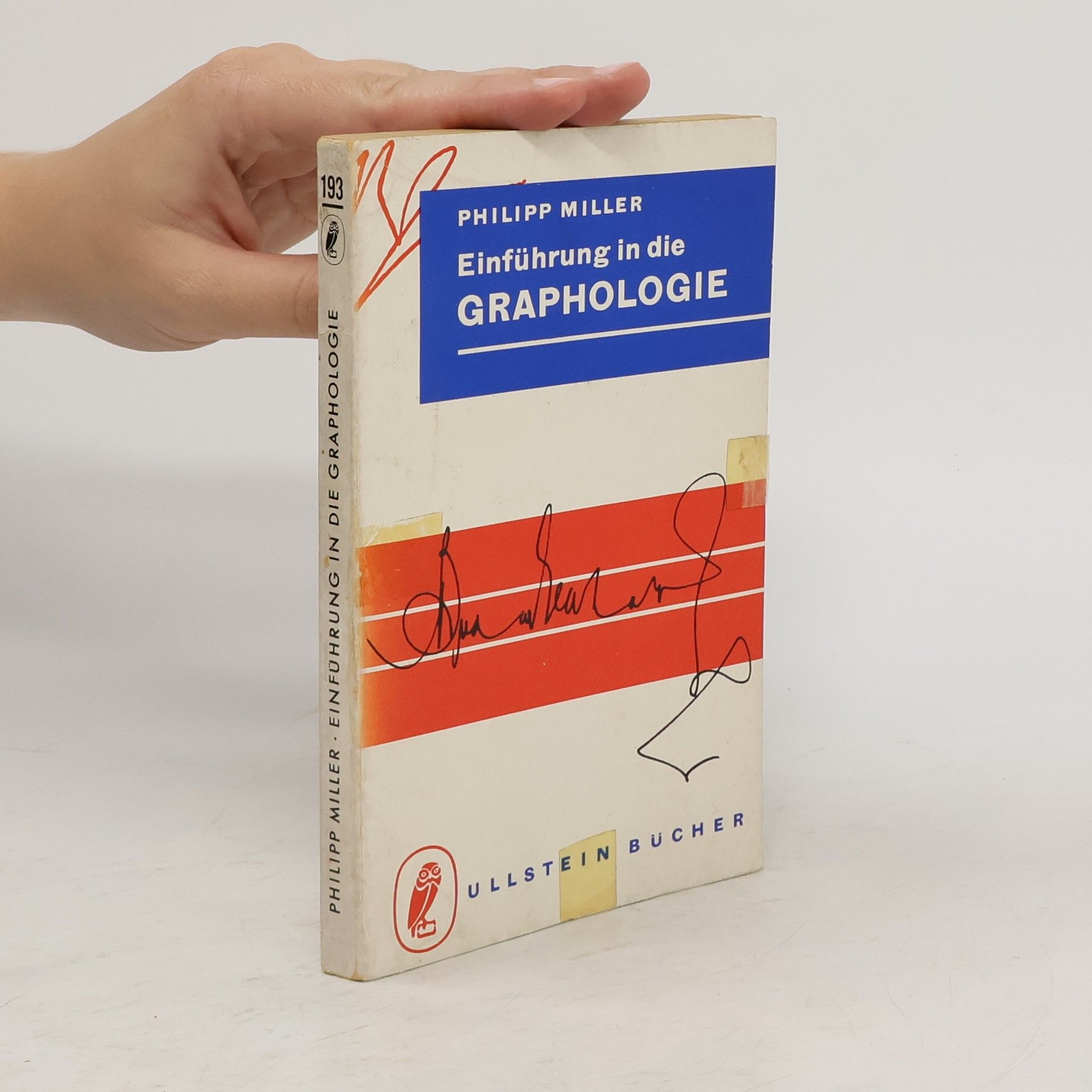 Philipp Miller Einführung in die Graphologie