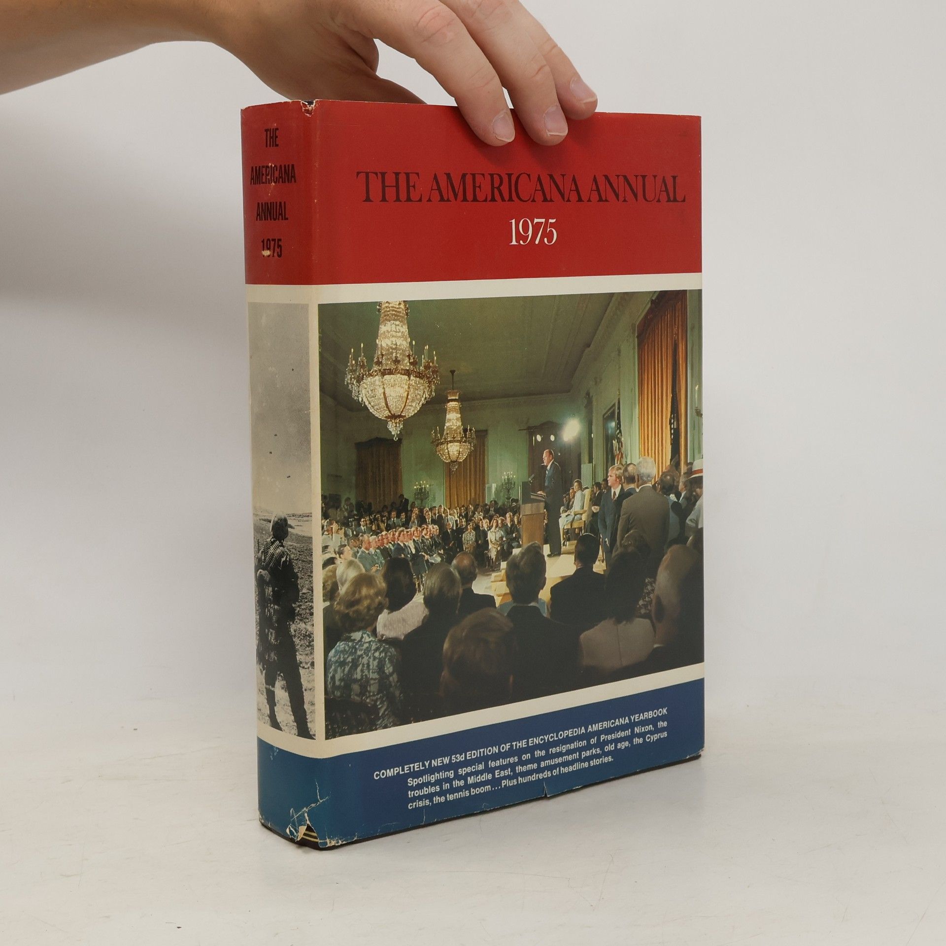Bernard S. Cayne The Americana Annual 1975