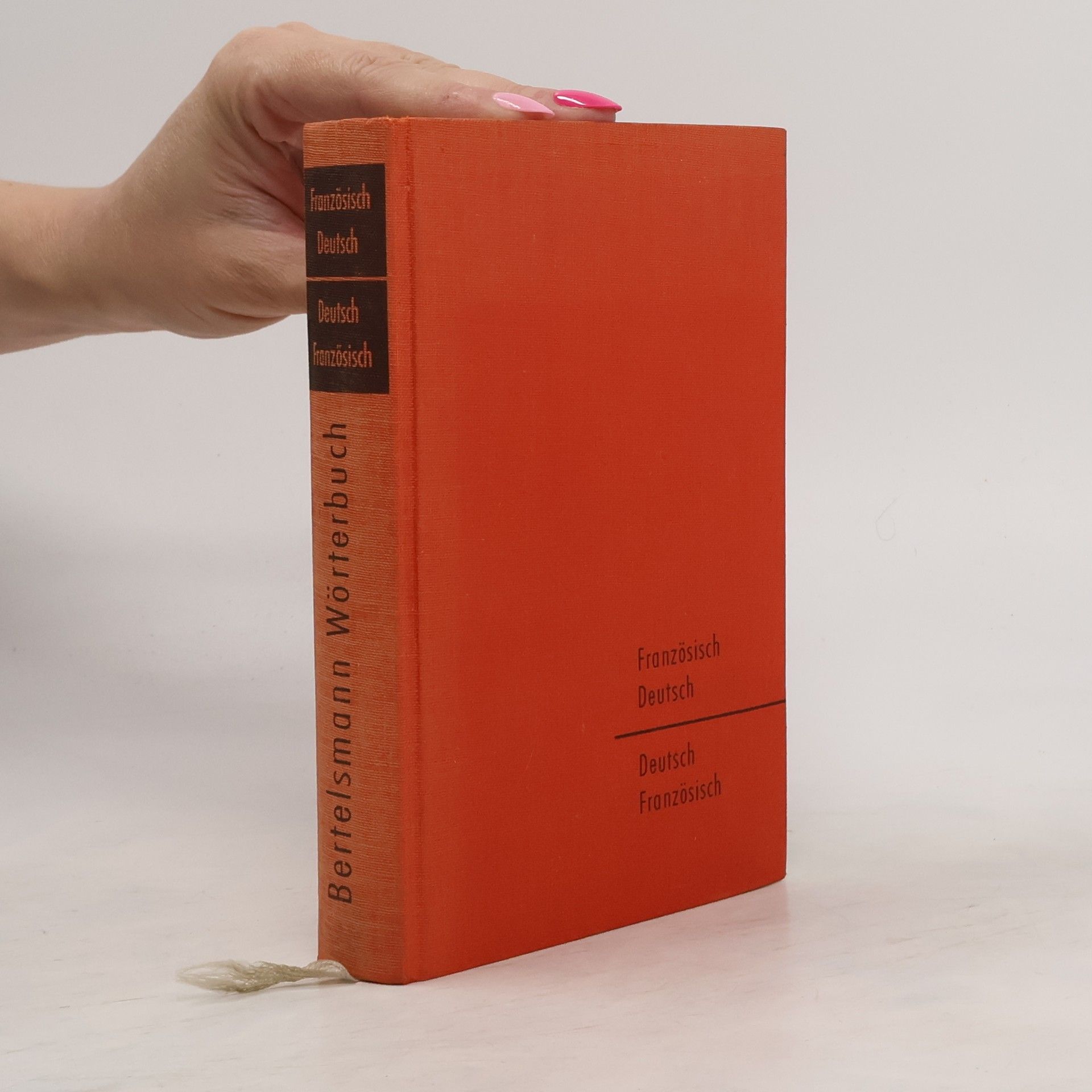 Bertelsmann-Wörterbuch. Französisch-Deutsch, Deutsch-Französisch