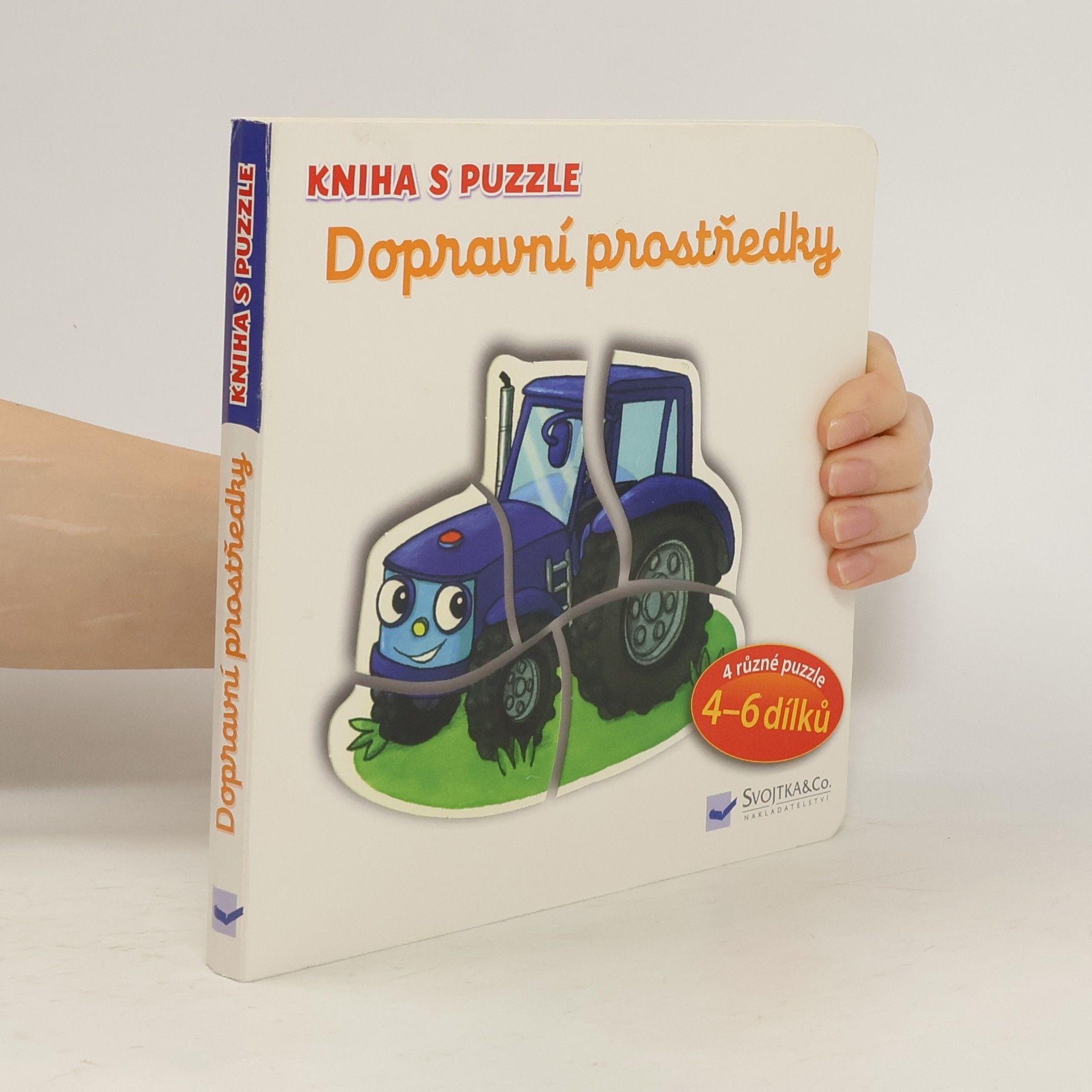 Josef Vyskočil Dopravní prostředky: kniha s puzzle
