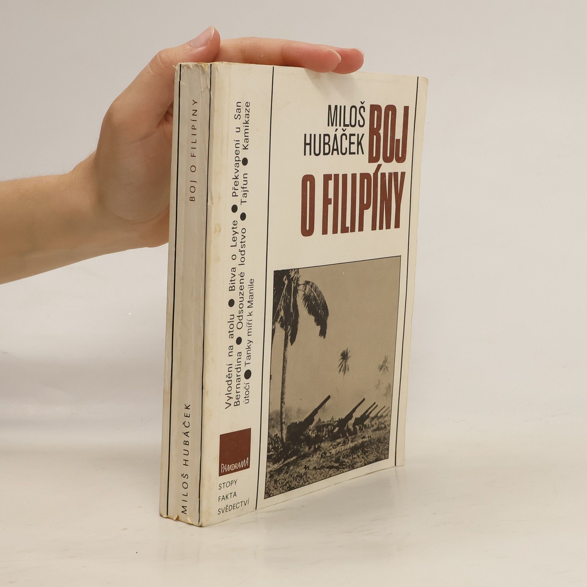 Miloš Hubáček Boj o Filipíny