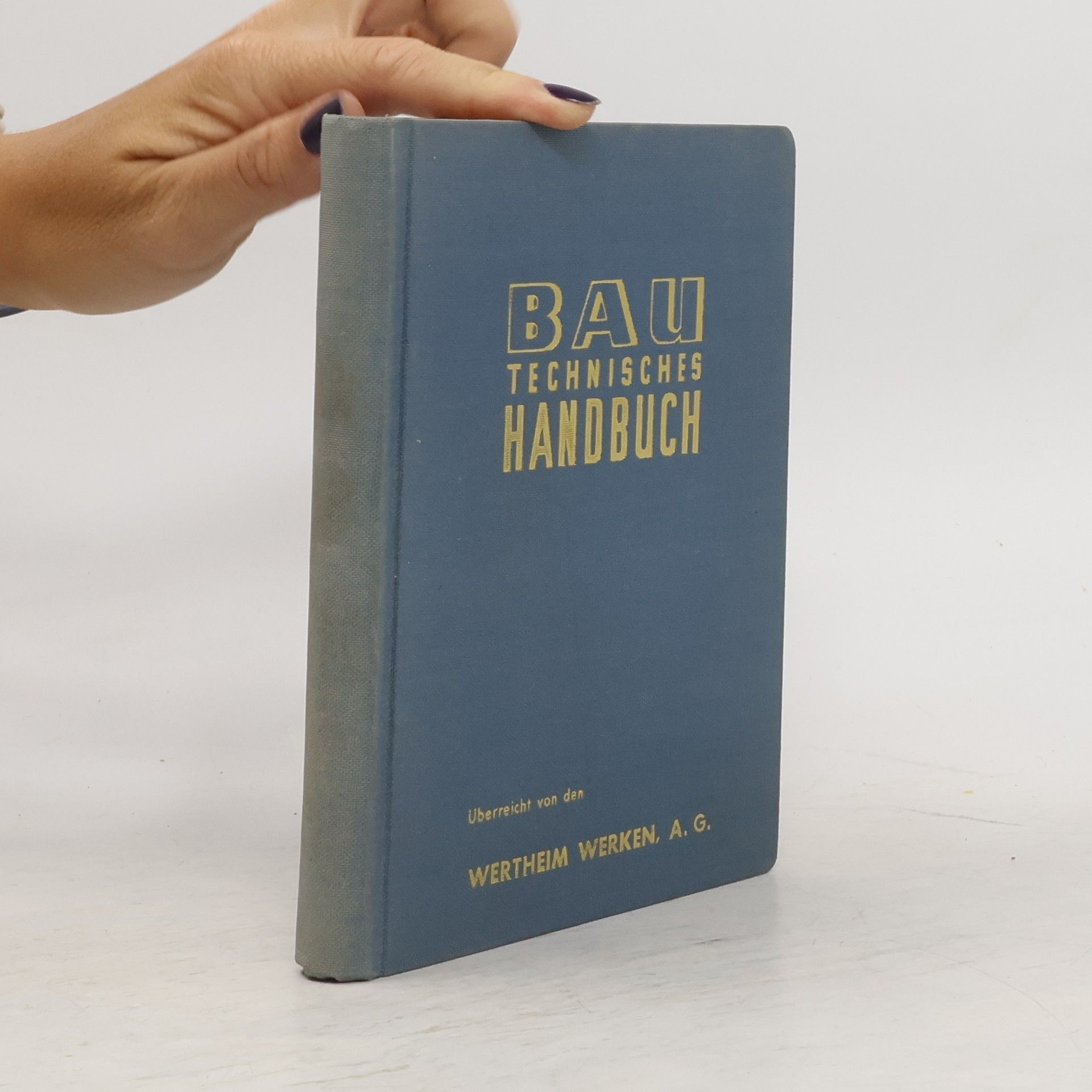 Collectif d'auteurs BAU Technisches Handbuch