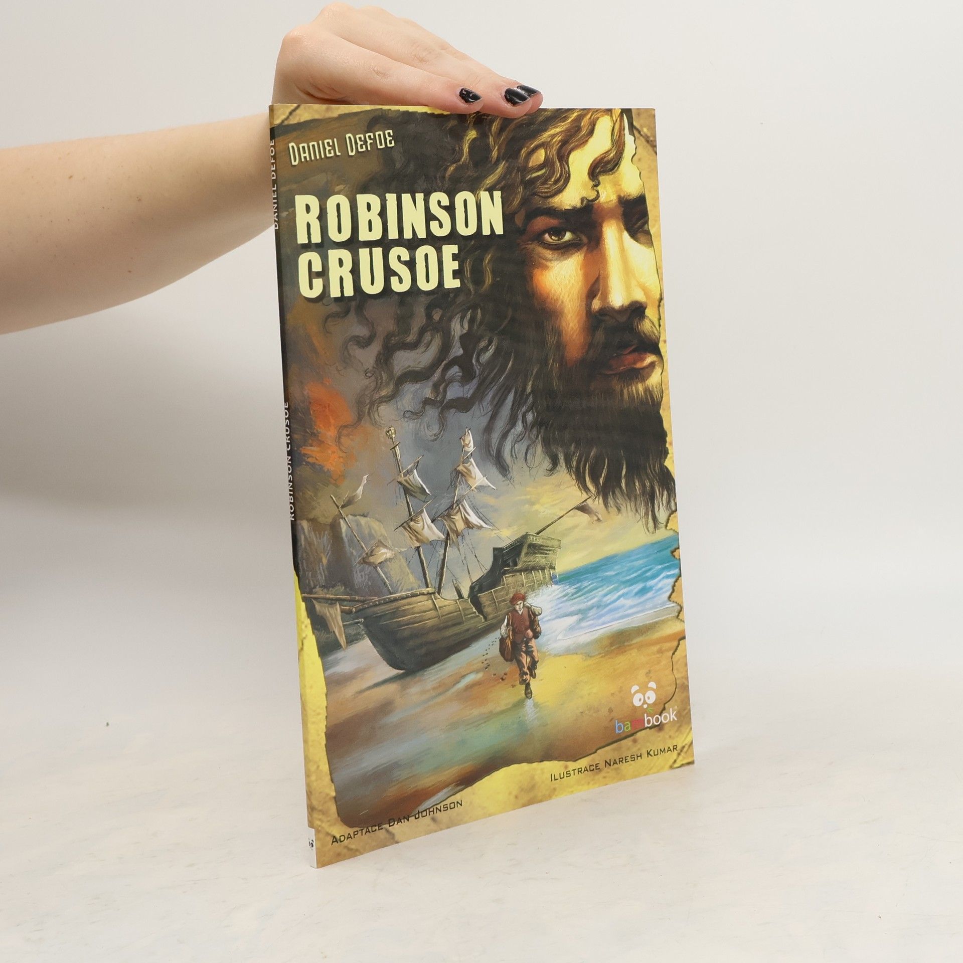 Dan Johnson Robinson Crusoe. Komiks