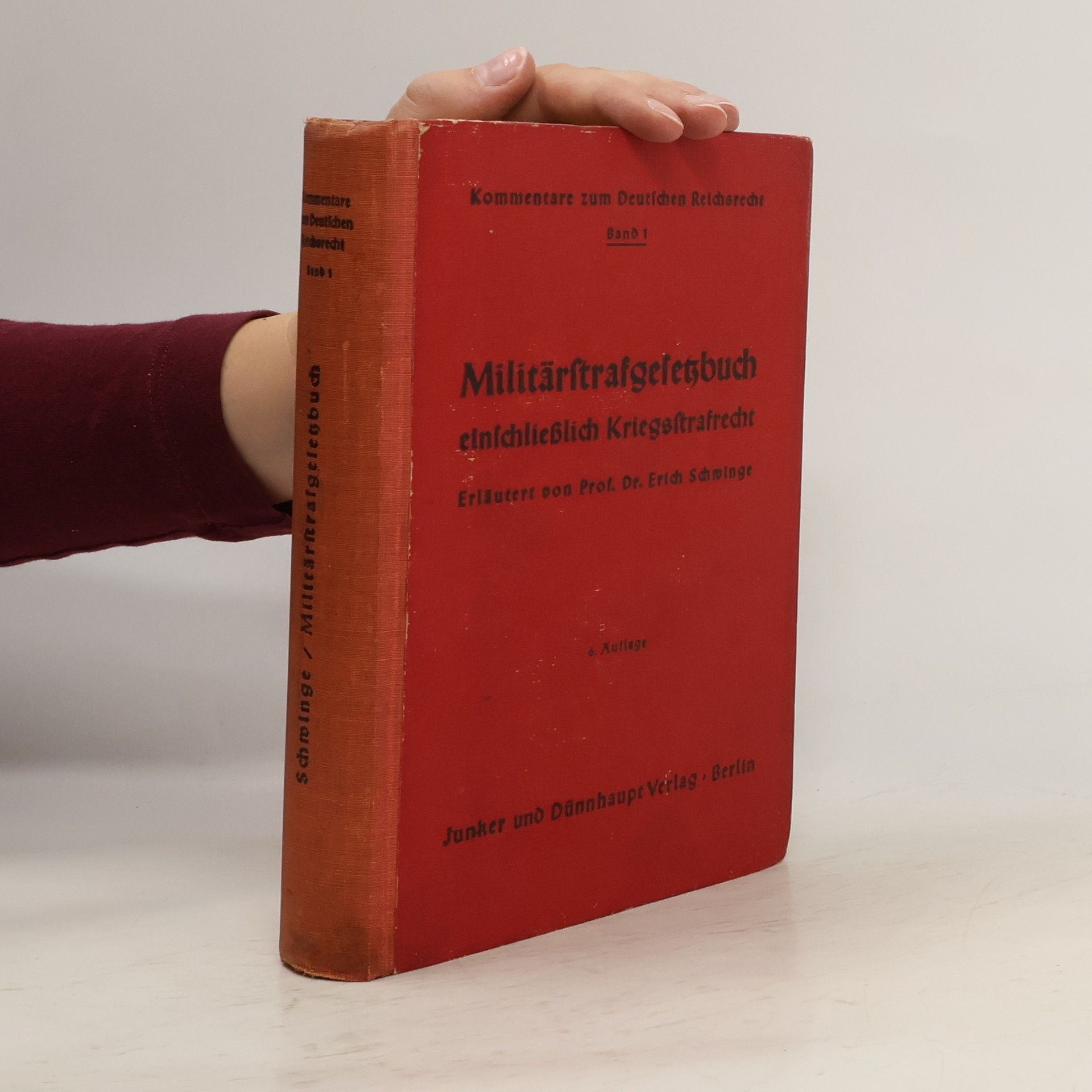 Erich Schwinge Militärstrafgesekbuch
