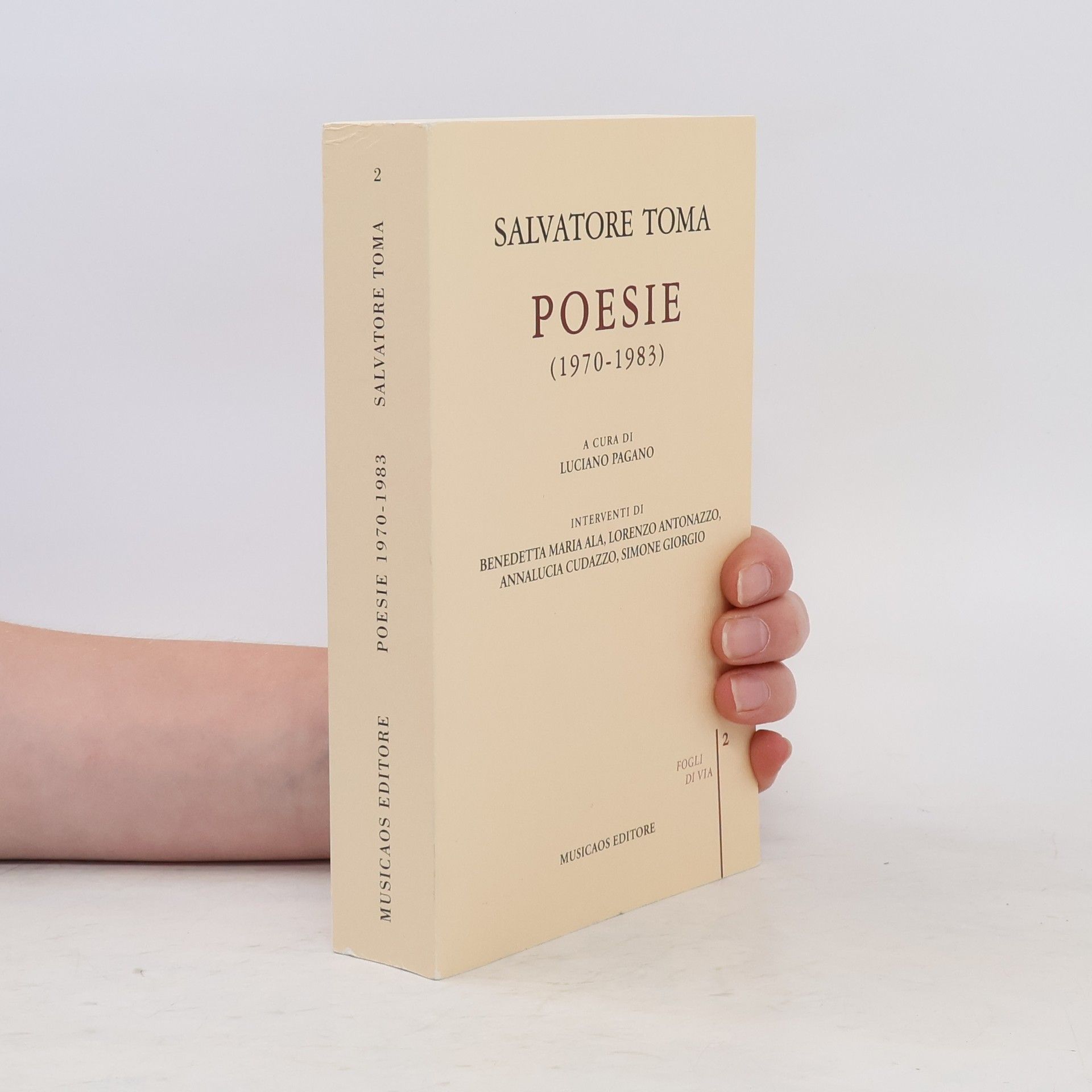 Salvatore Toma Poesie (1970-1983)