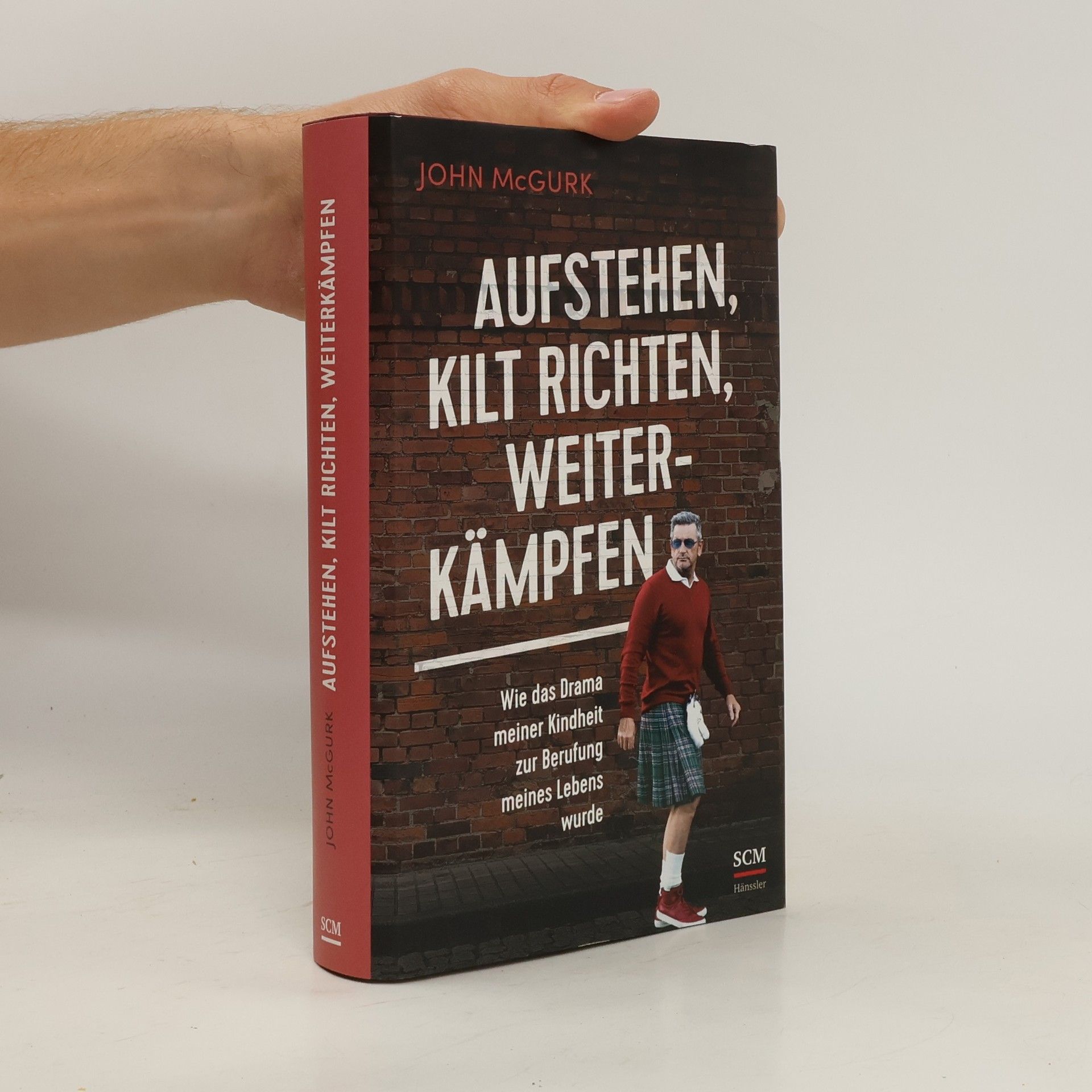 John McGurk Aufstehen, Kilt richten, weiterkämpfen