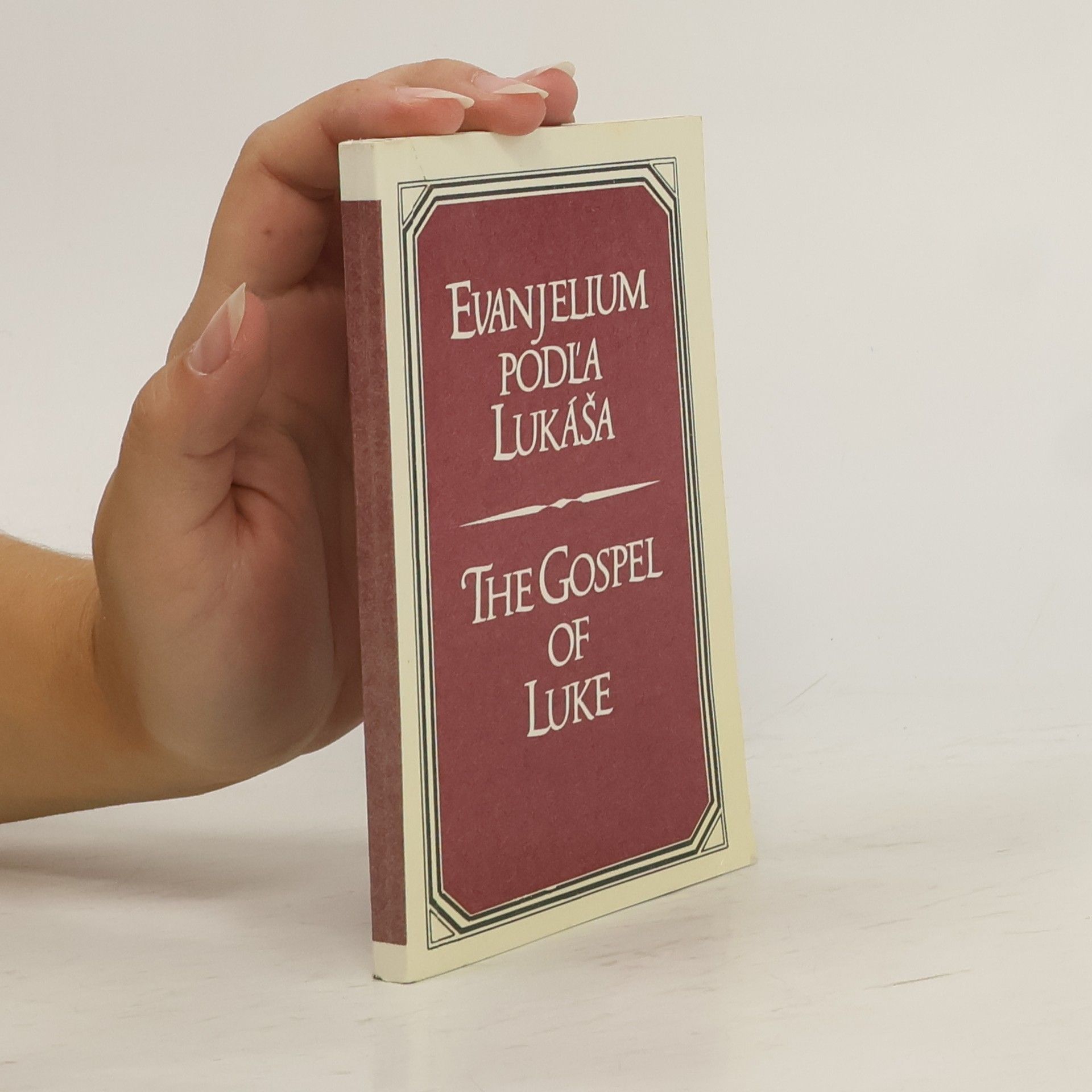 Slovenská biblická spoločnosť Evanjelium podl'a Lukáša = Das Evangelium nach Lukas