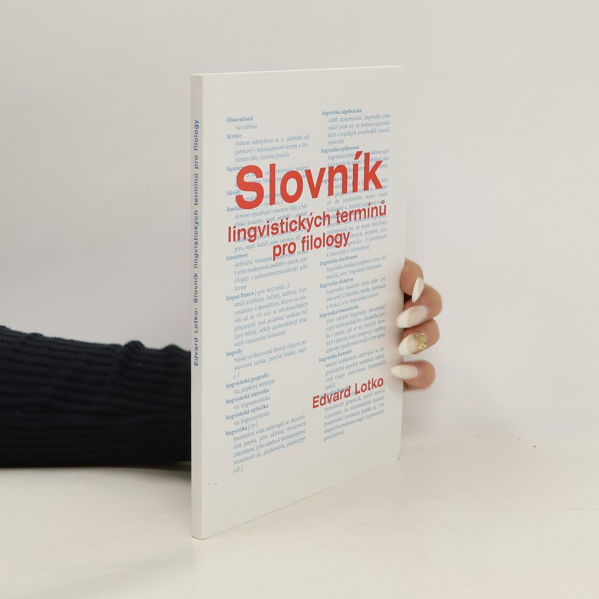 Edvard Lotko Slovník lingvistických termínů pro filology
