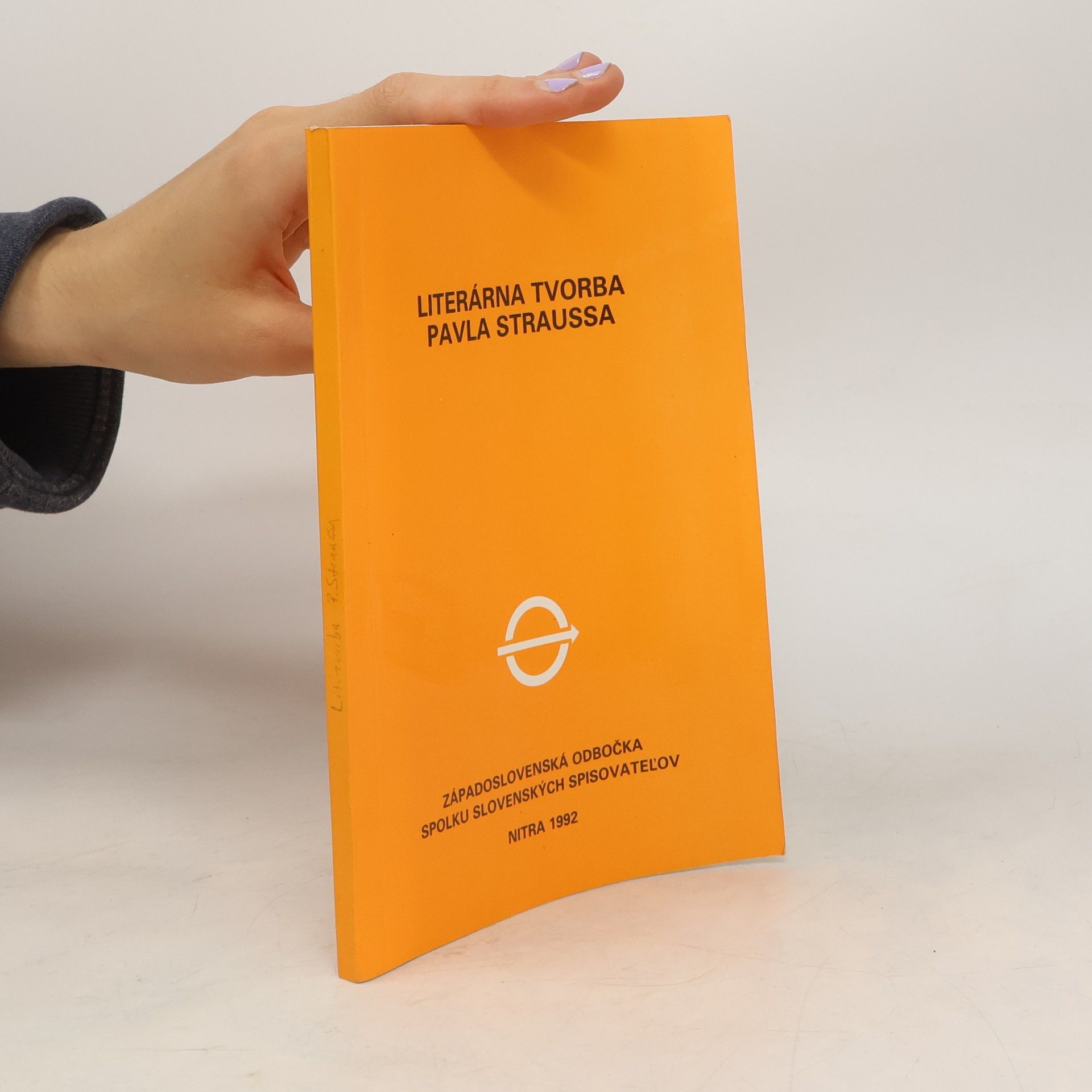 Collectif d'auteurs Literárna tvorba Pavla Straussa