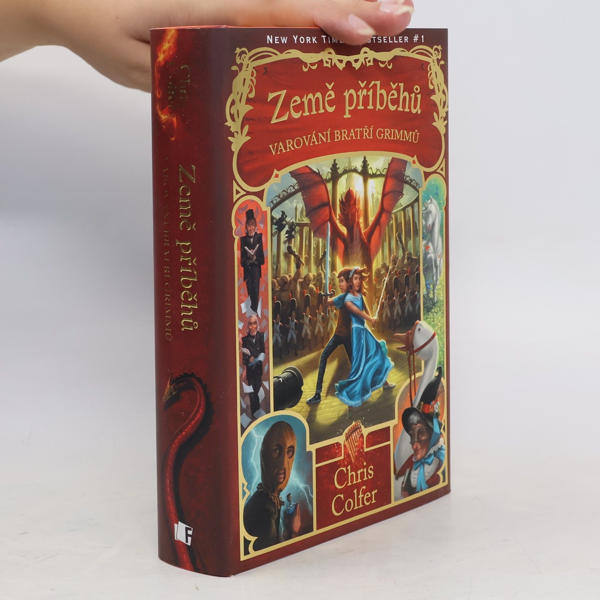 Chris Colfer Země příběhů. Varování bratří Grimmů