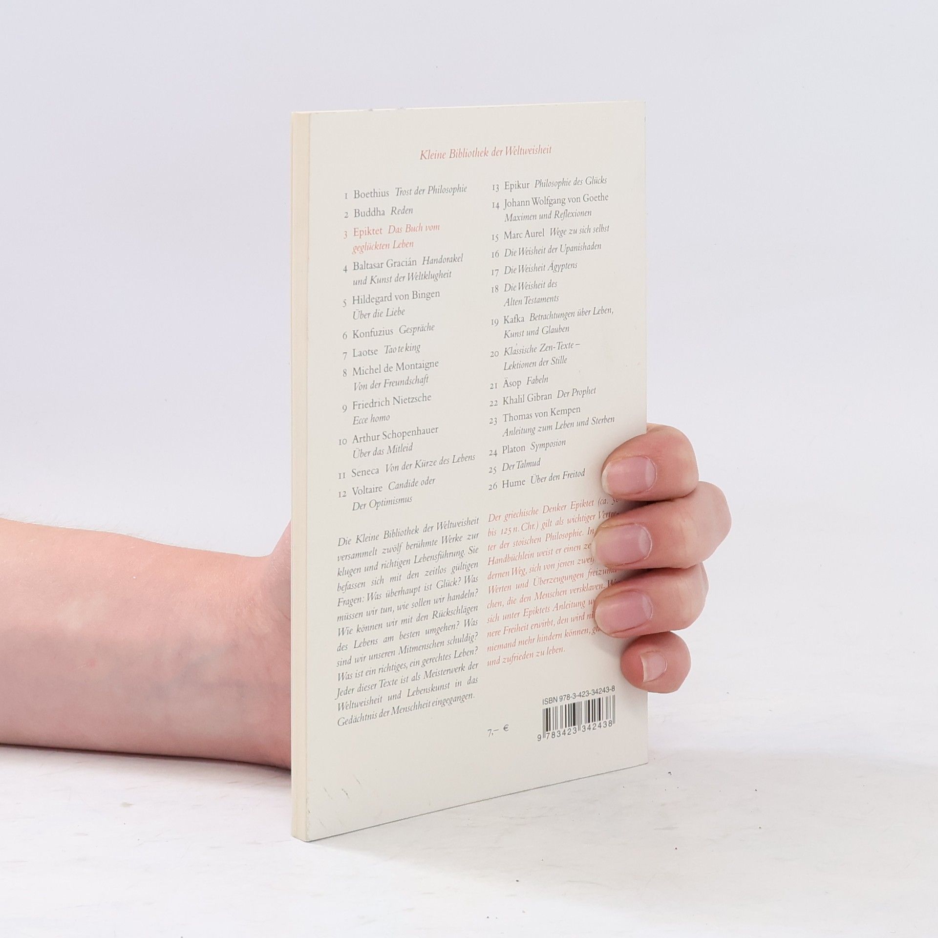 Epiktétos Das Buch vom geglückten Leben