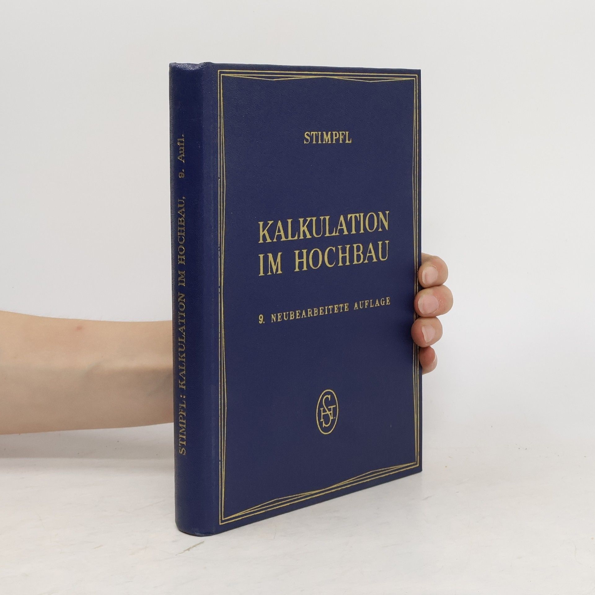 Hugo Stimpfl Kalkulation im Hochbau