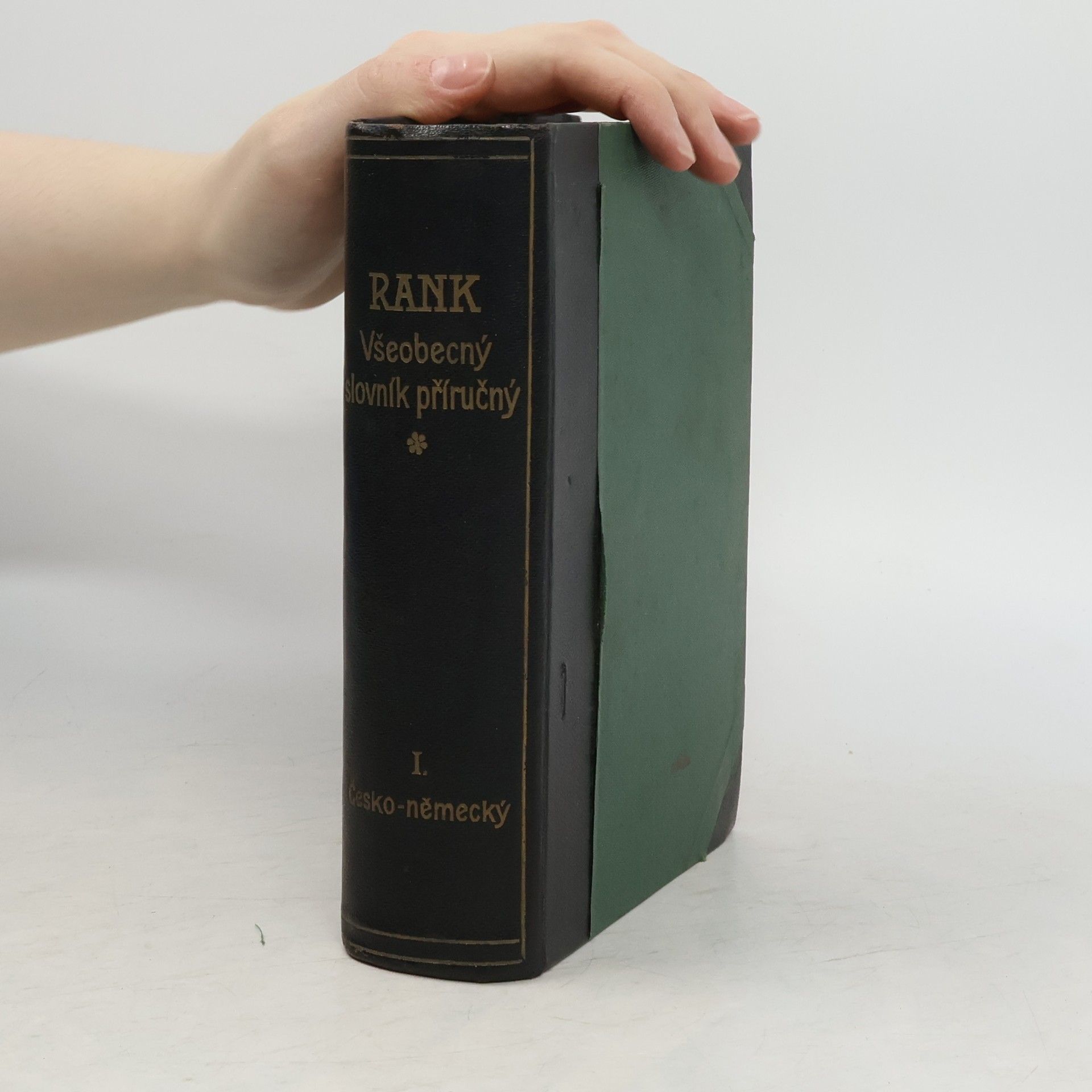 Všeobecný slovník příručný jazyka českého i německého I.
