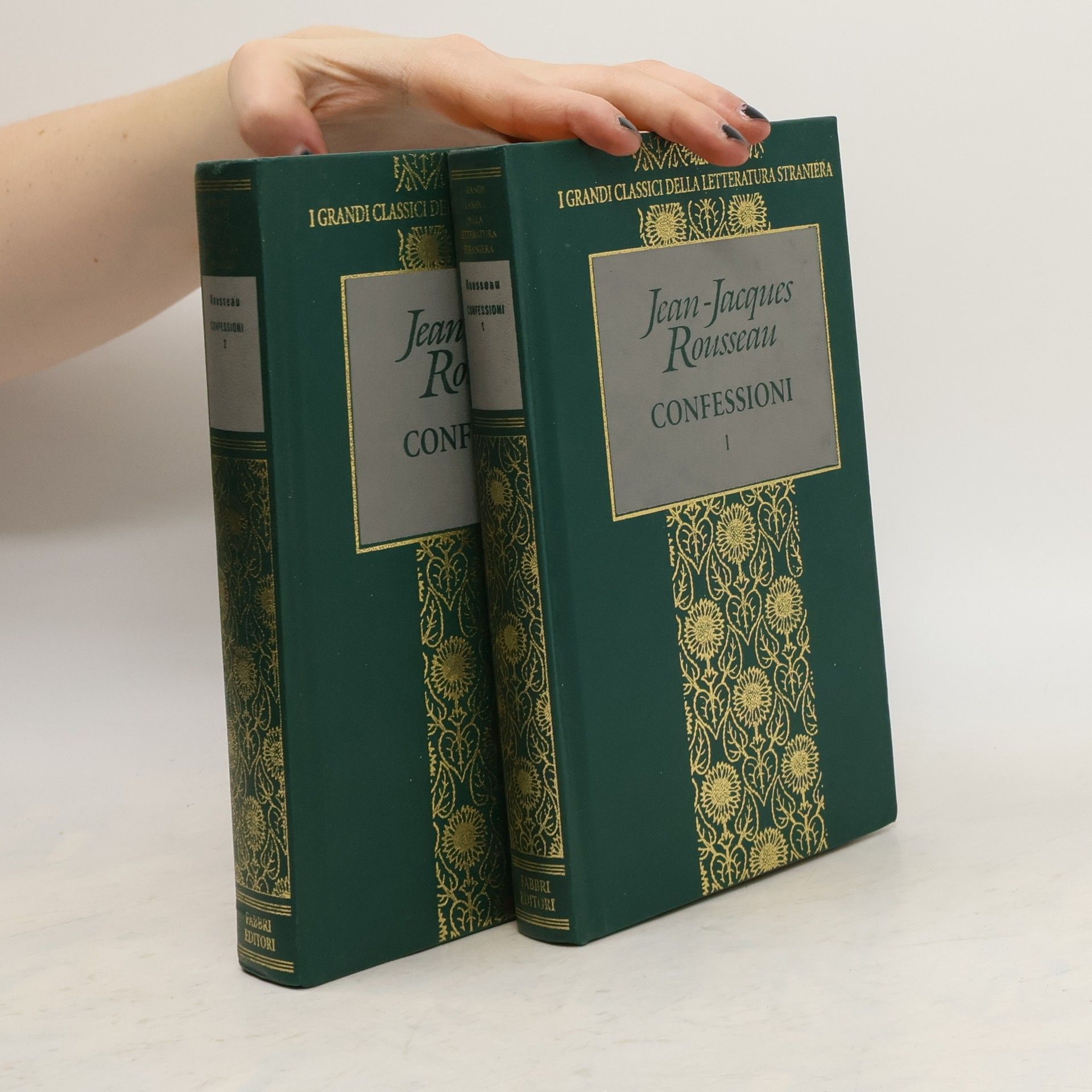 Jean-Jacques Rousseau Confessioni 1-2