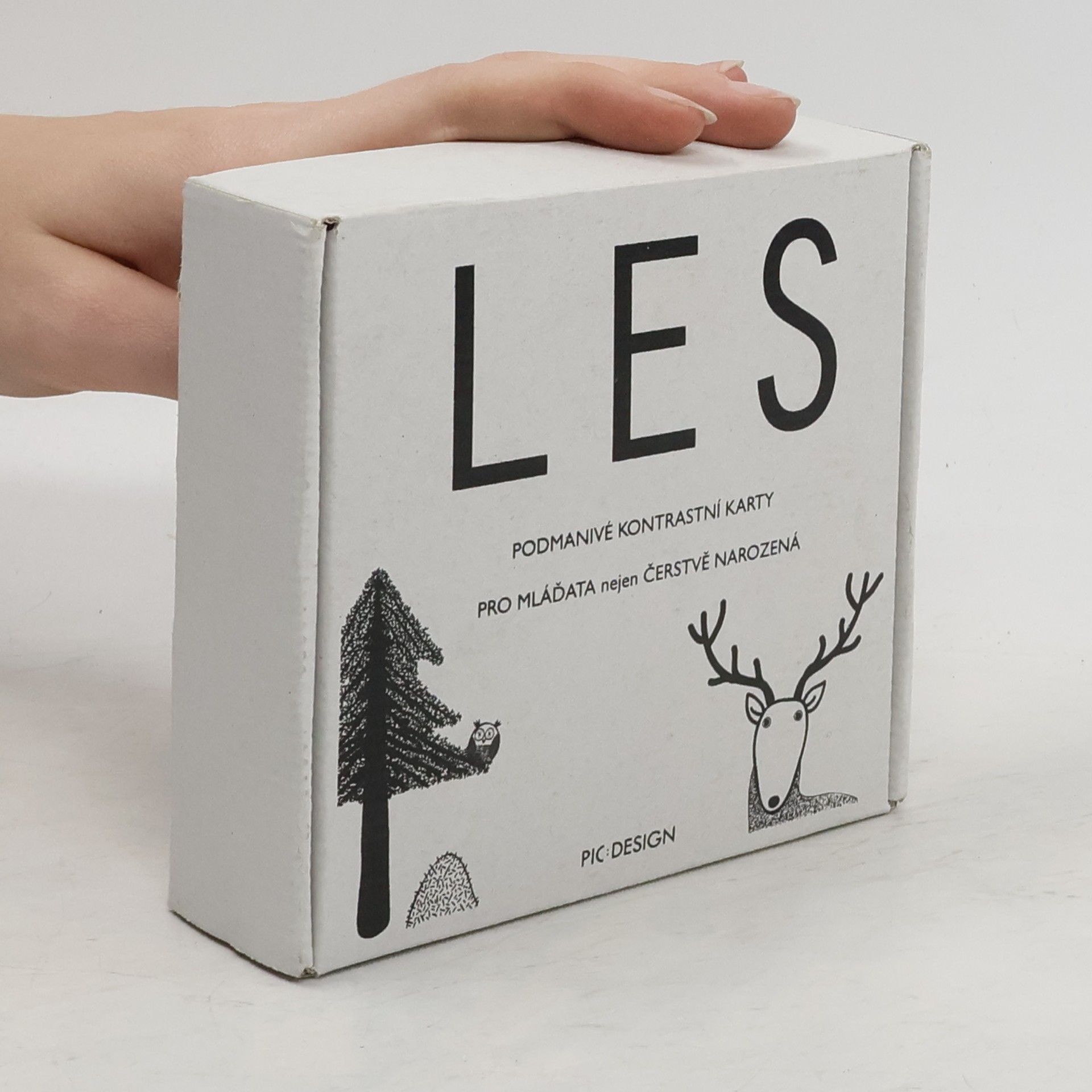 Kolektiv autorů Les. Podmanivé kontrastní karty