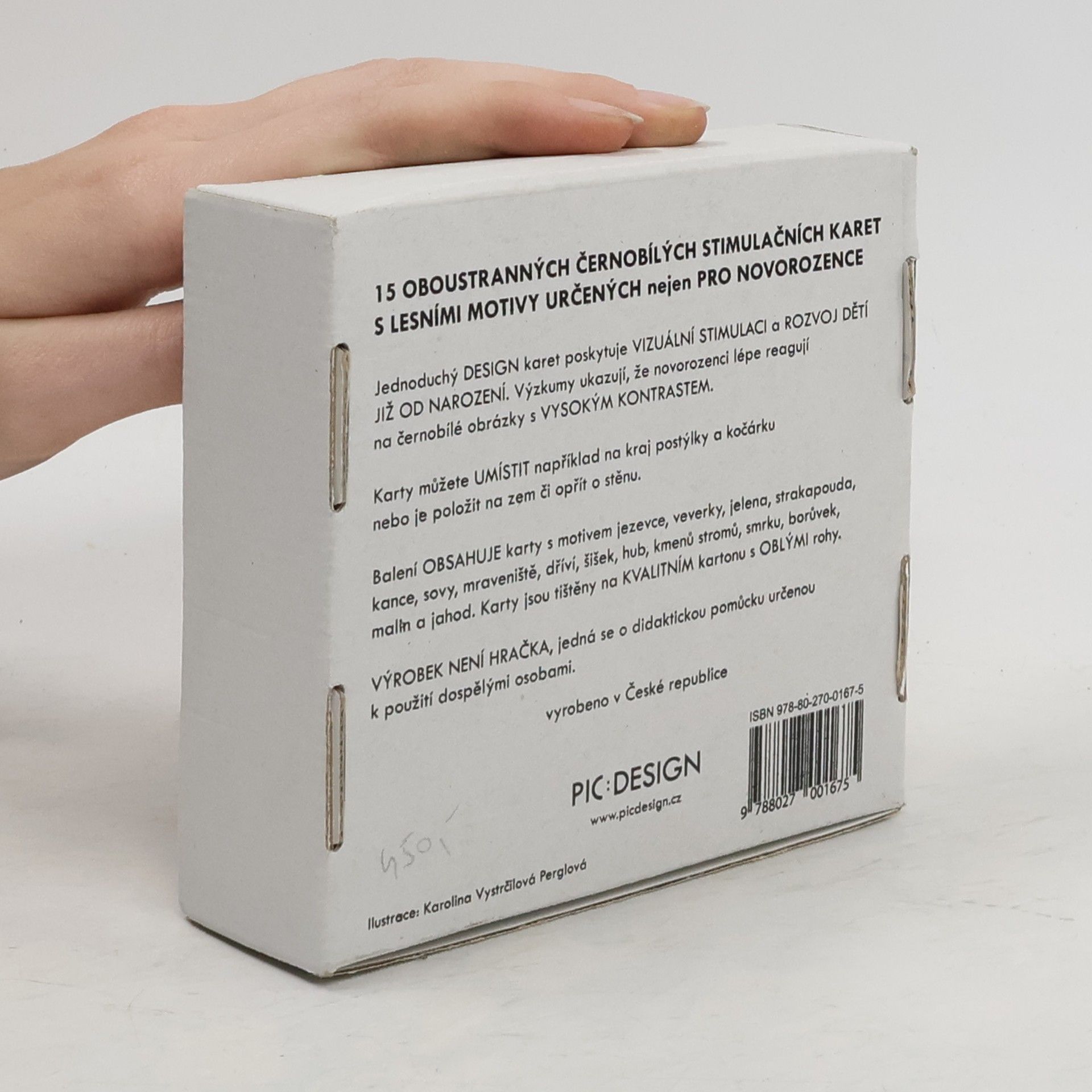 kolektiv Les. Podmanivé kontrastní karty