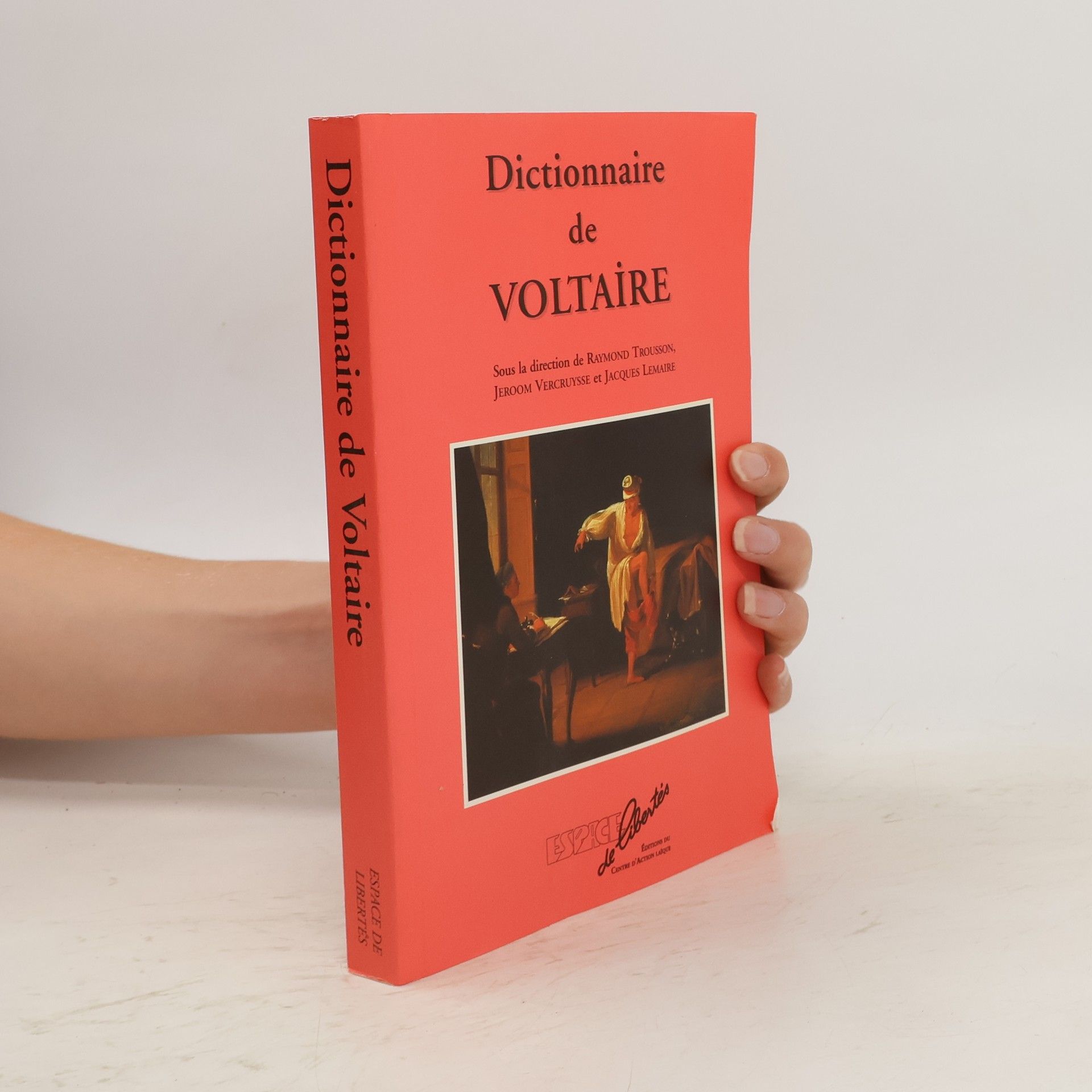 Raymond Trousson Dictionnaire de Voltaire