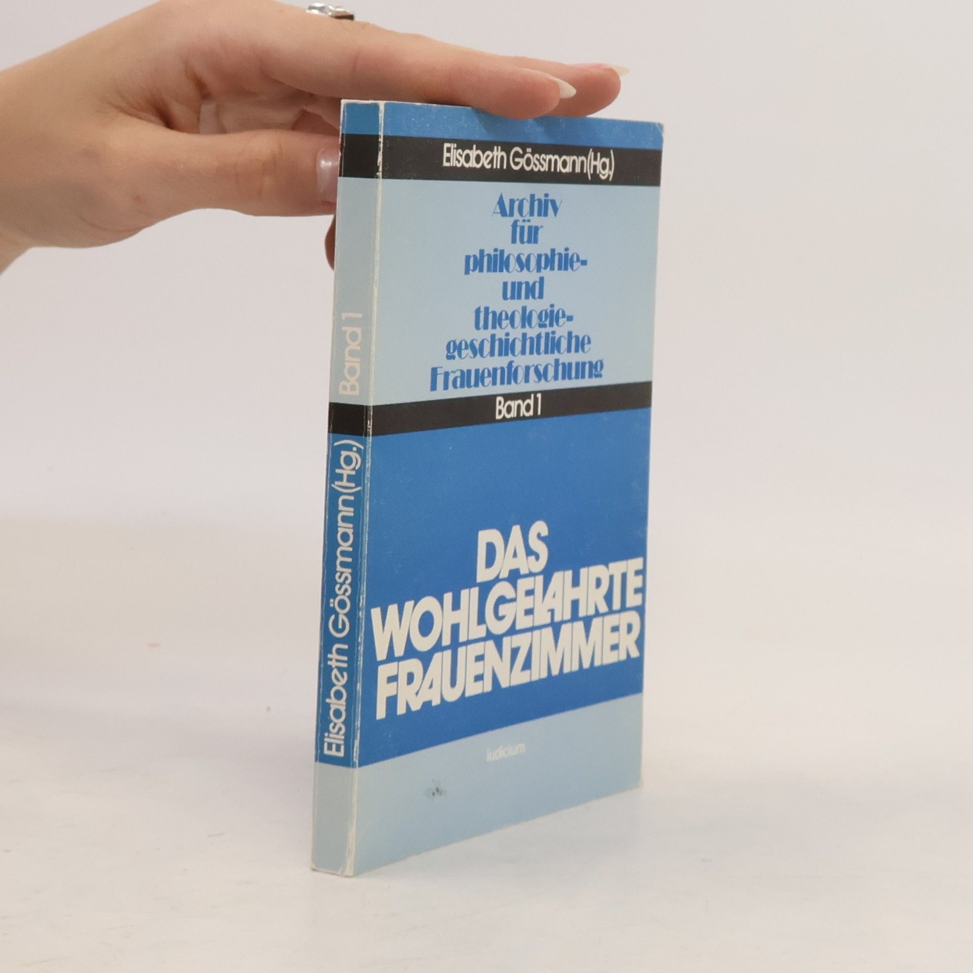 Elisabeth Gössmann Das wohlgelahrte Frauenzimmer