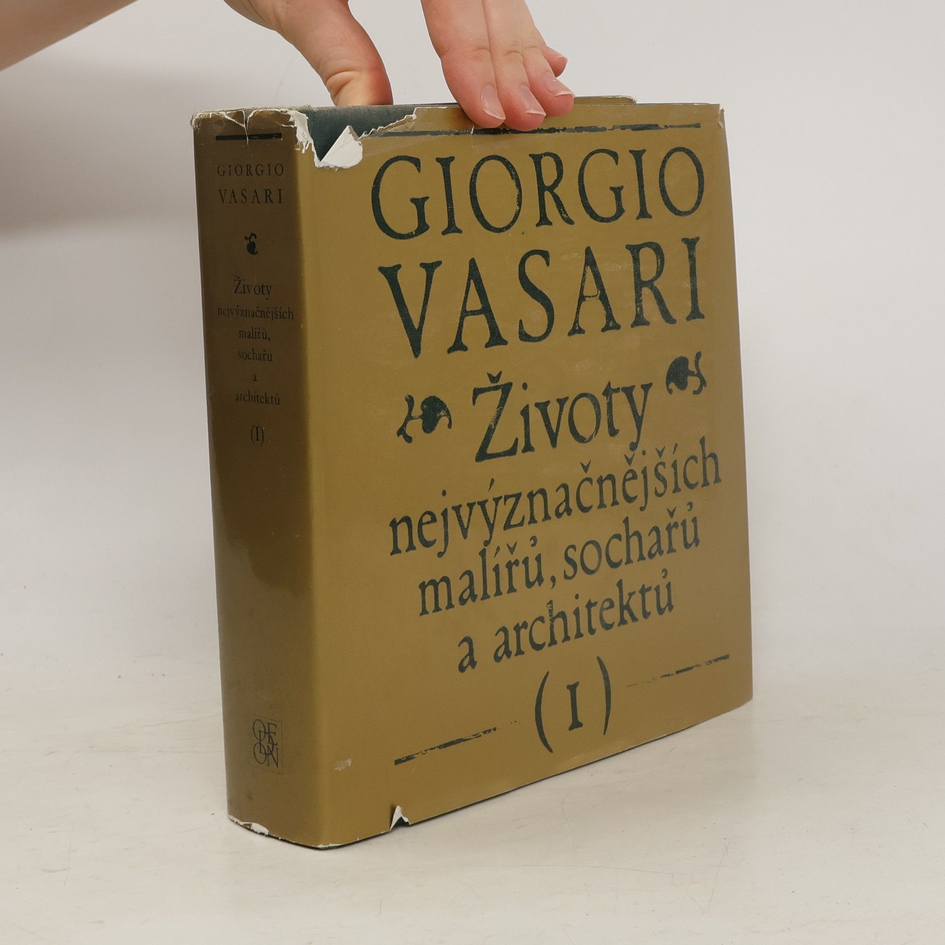 Giorgio Vasari Životy nejvýznamnějších malířů, sochařů a architektů I