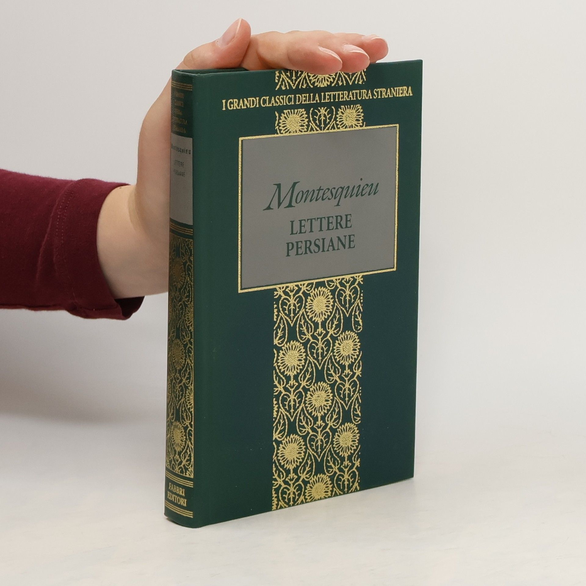 Charles Louis de Secondat de Montesquieu Lettere Persiane
