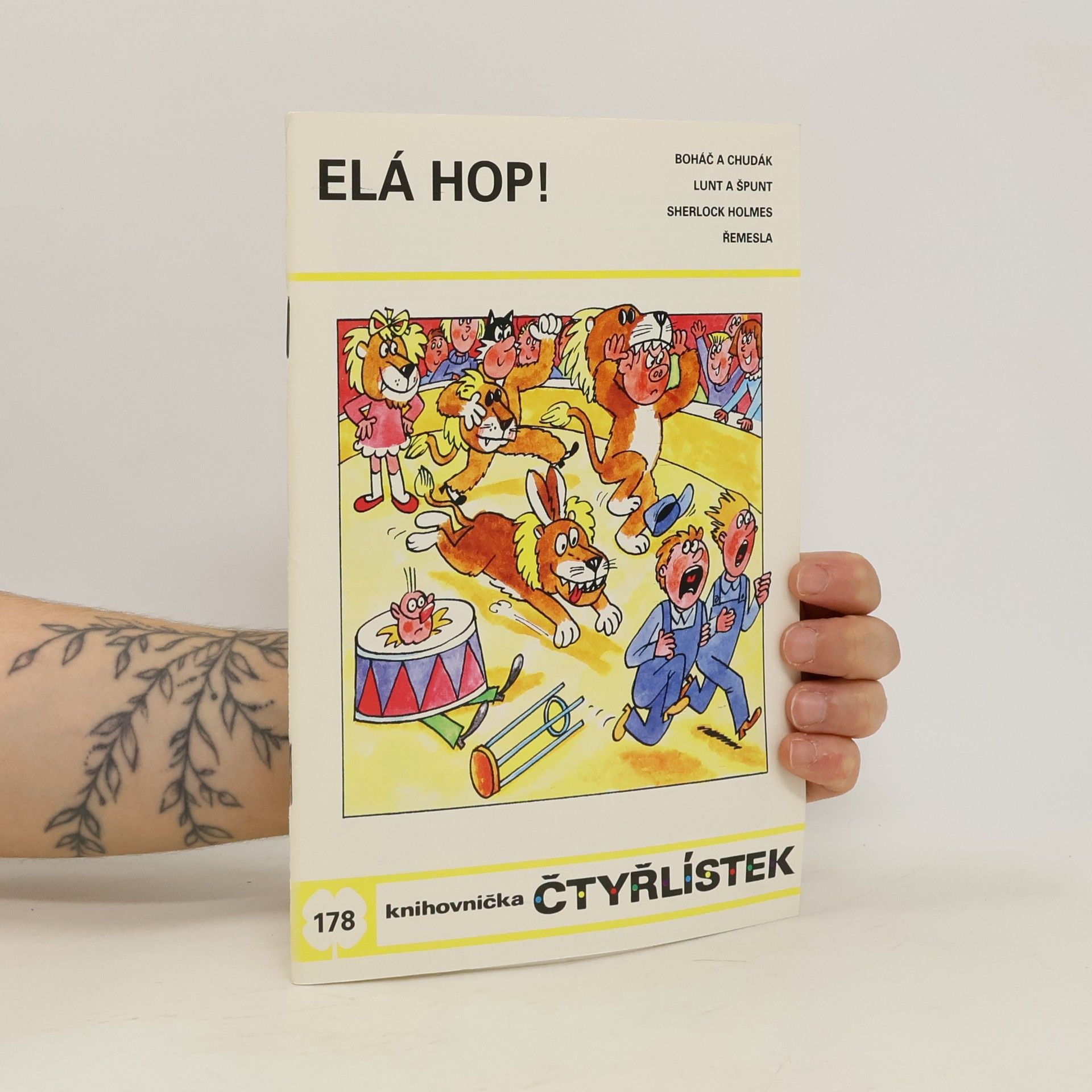 Jaroslav Němeček Čtyřlístek 178. Elá hop!