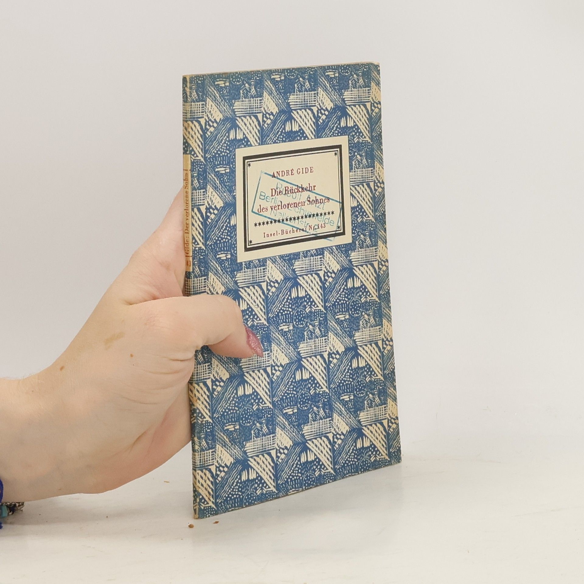 André Gide Die Rückkehr des verlorenen Sohnes