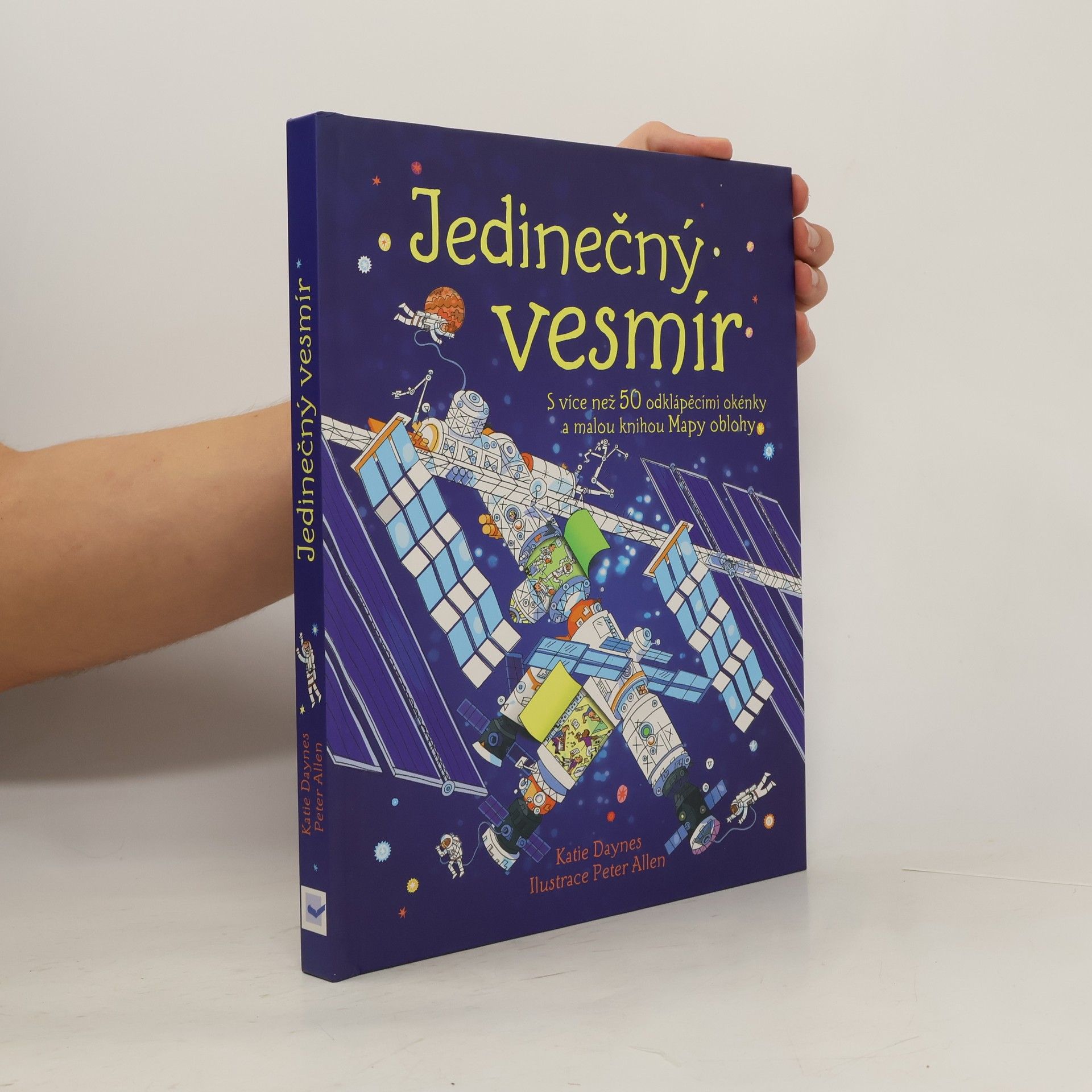 Jedinečný vesmír : s více než 50 odklápěcími okénky a malou knihou Mapy oblohy