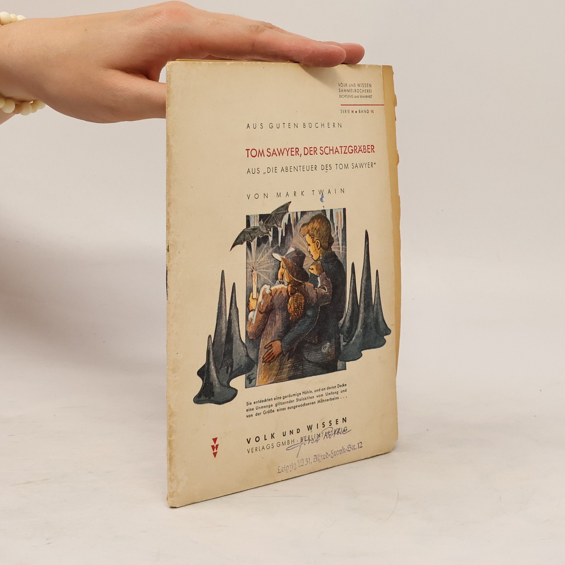 Mark Twain Tom Sawyer, der Schatzgräber