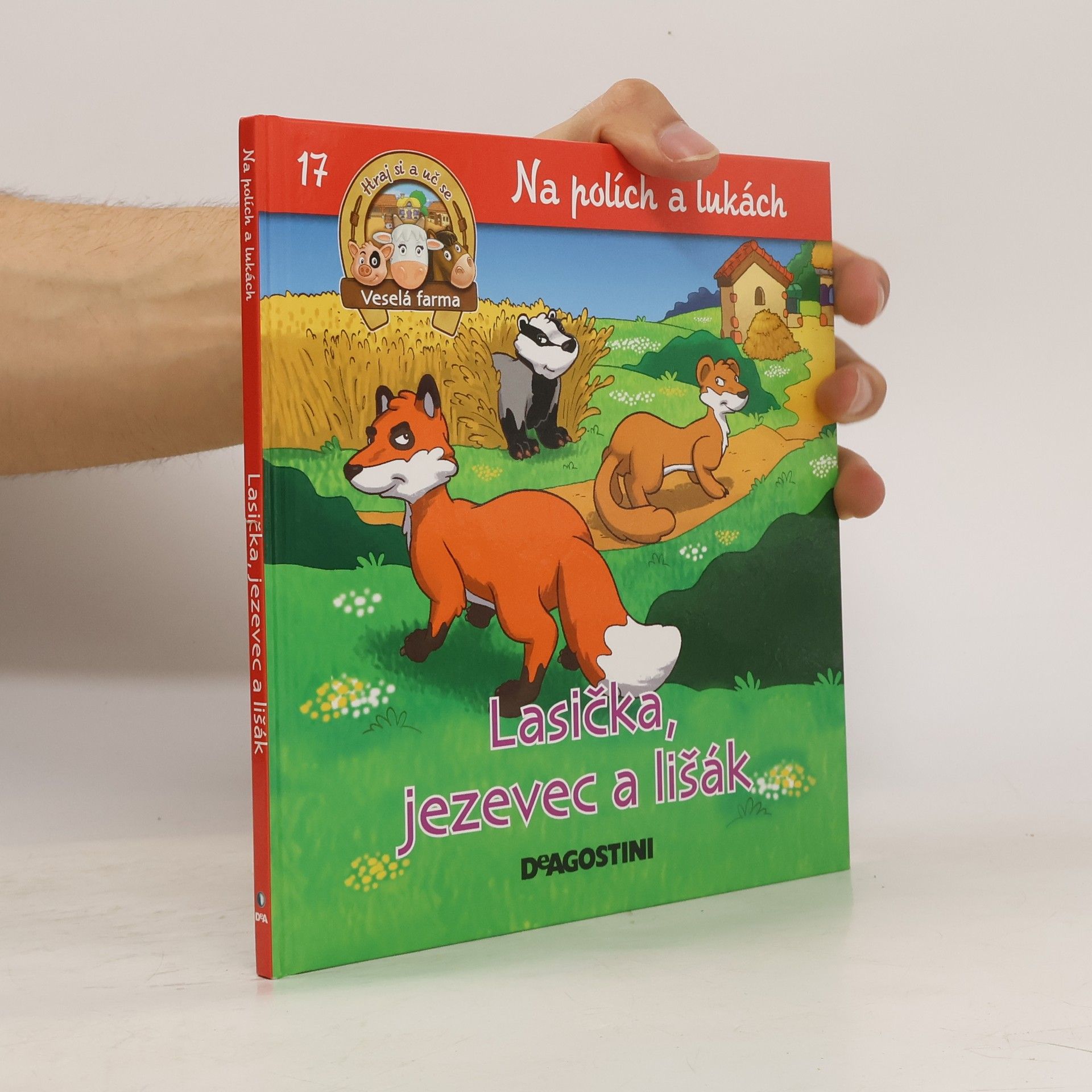 kolektiv Na polích a lukách 17. Lasička, jezevec a lišák