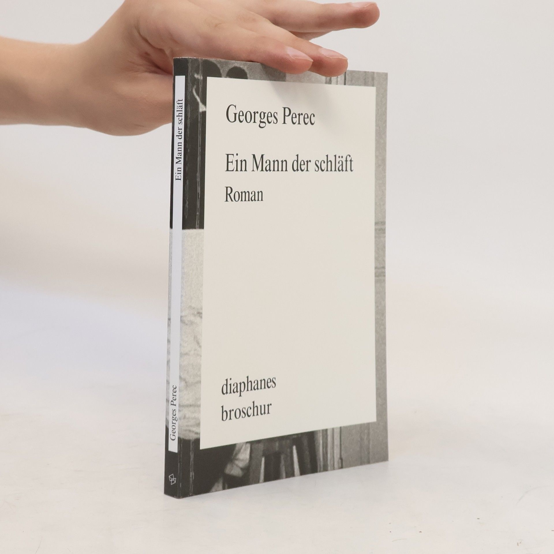 Georges Perec Ein Mann der schläft