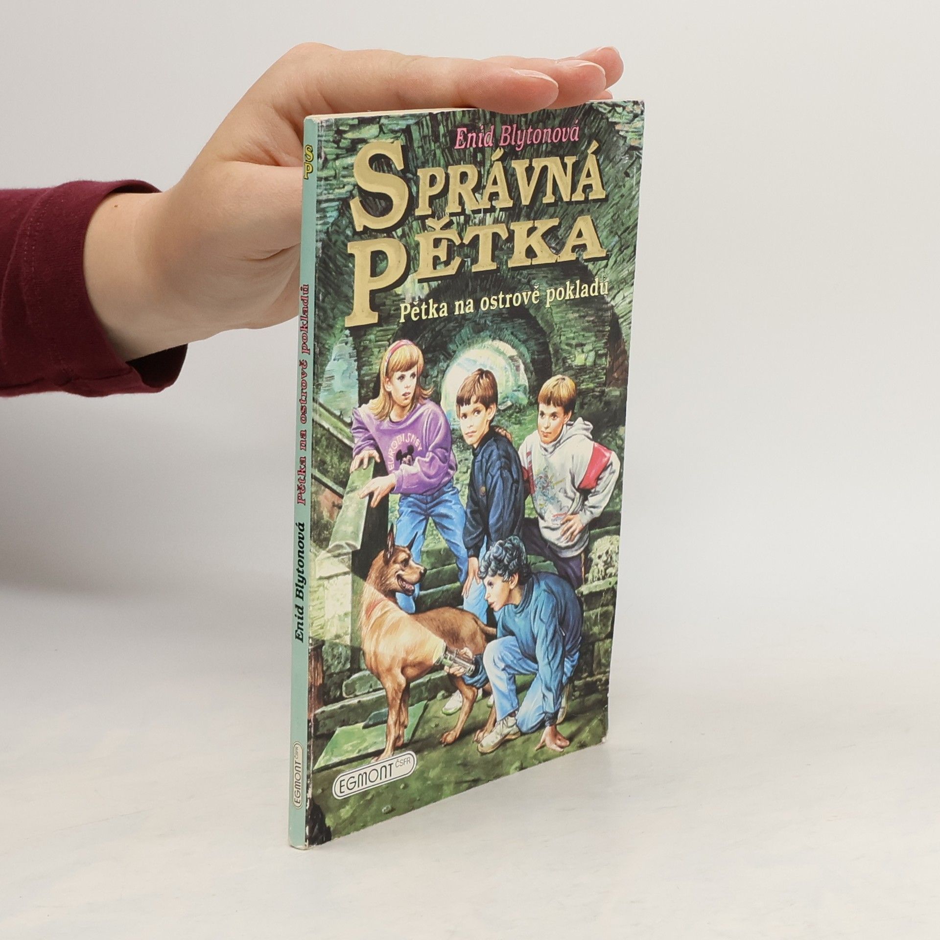 Enid Blyton Správná pětka. Pětka na ostrově pokladů