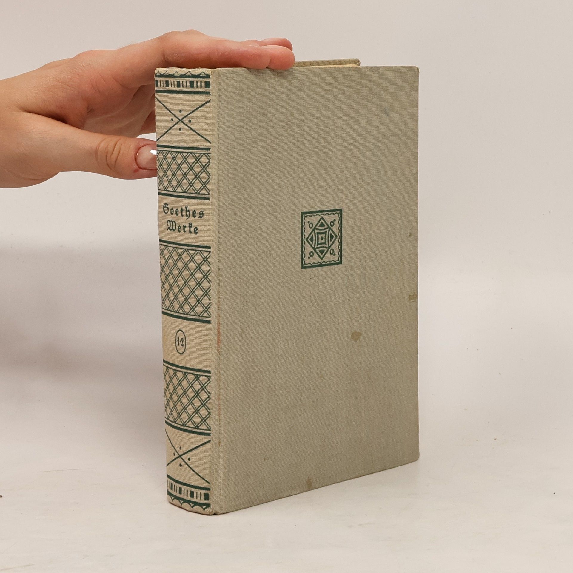 Johann Wolfgang von Goethe Goethes Werke. Ausgewählte Werke. Erster Band