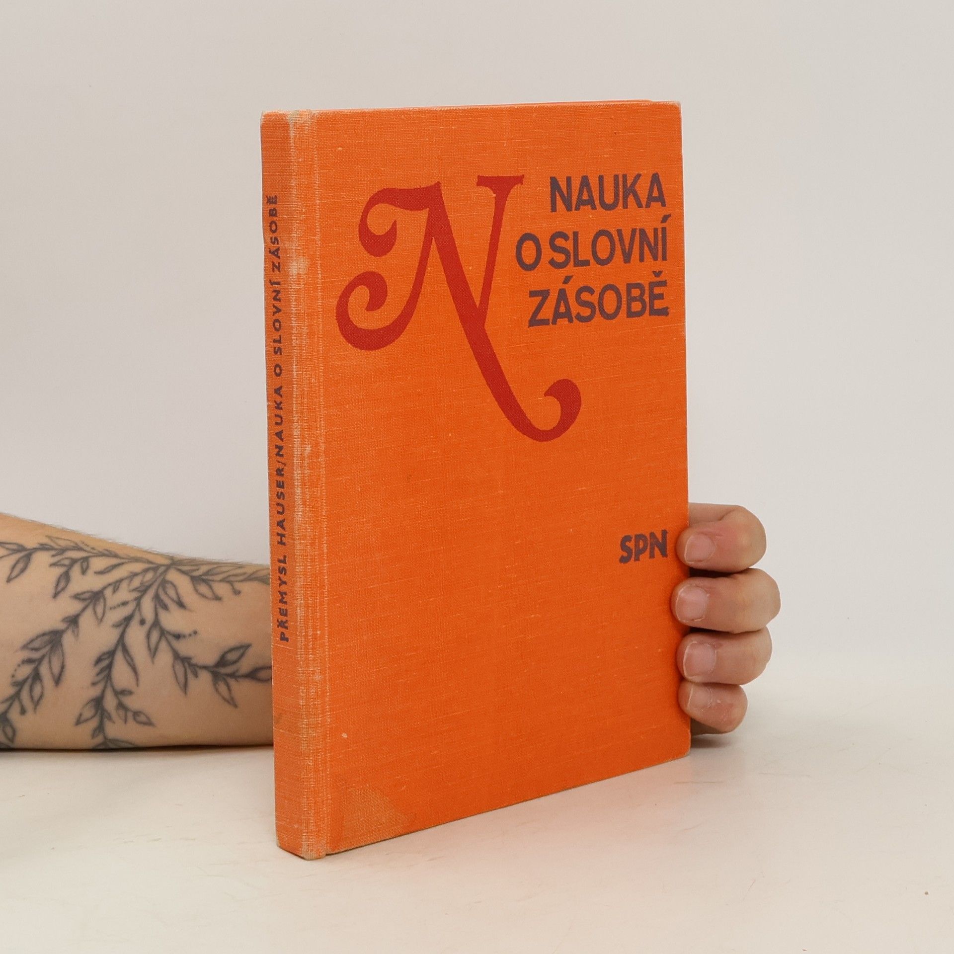 Přemysl Hauser Nauka o slovní zásobě