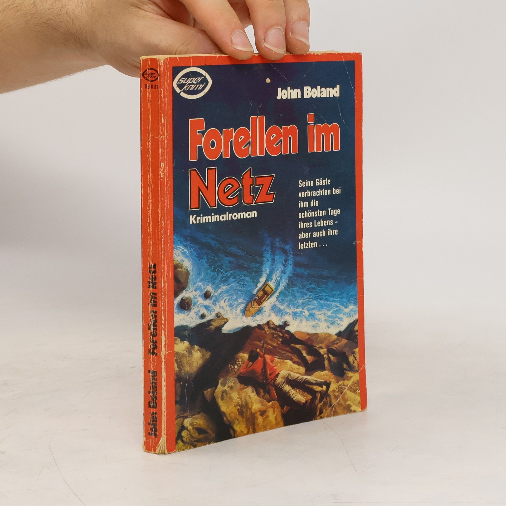 John Boland Forellen im Netz