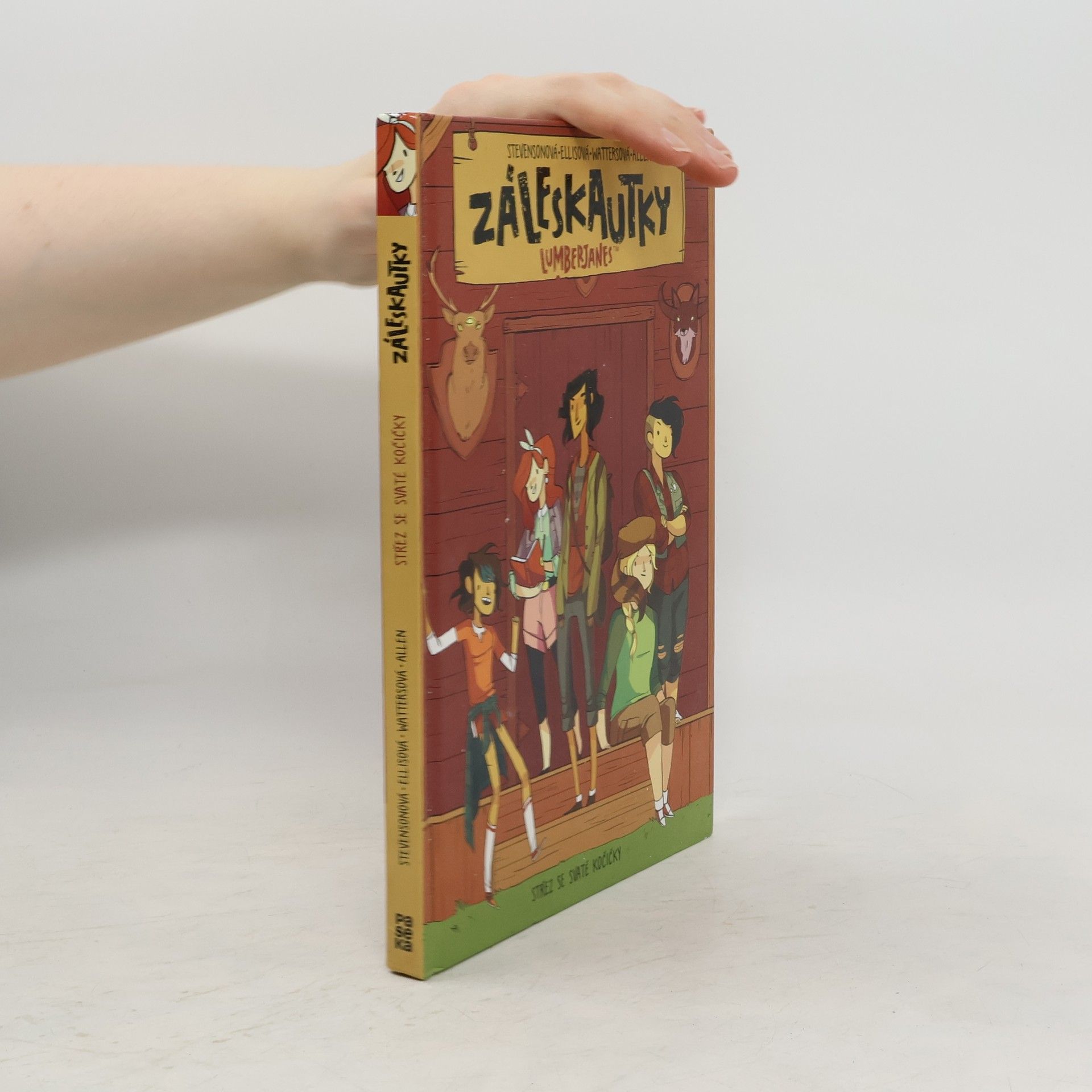 N.D. Stevenson Záleskautky = Lumberjanes. Střež se svaté kočičky