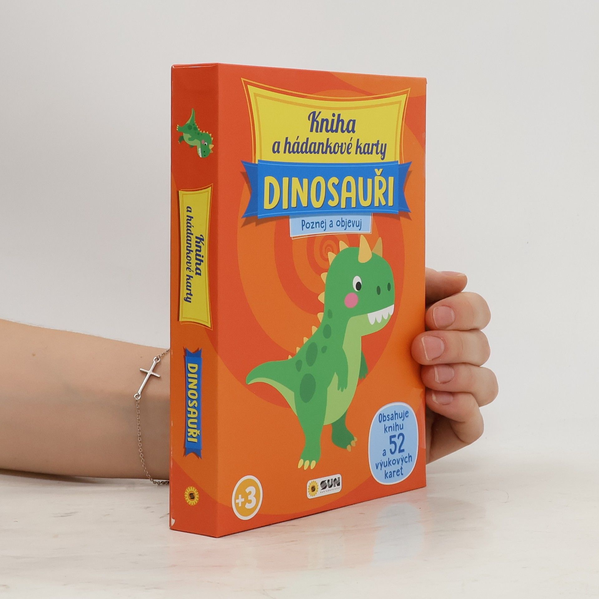 Collectif d'auteurs Kniha a hádankové karty Dinosauři - Poznej a objevuj