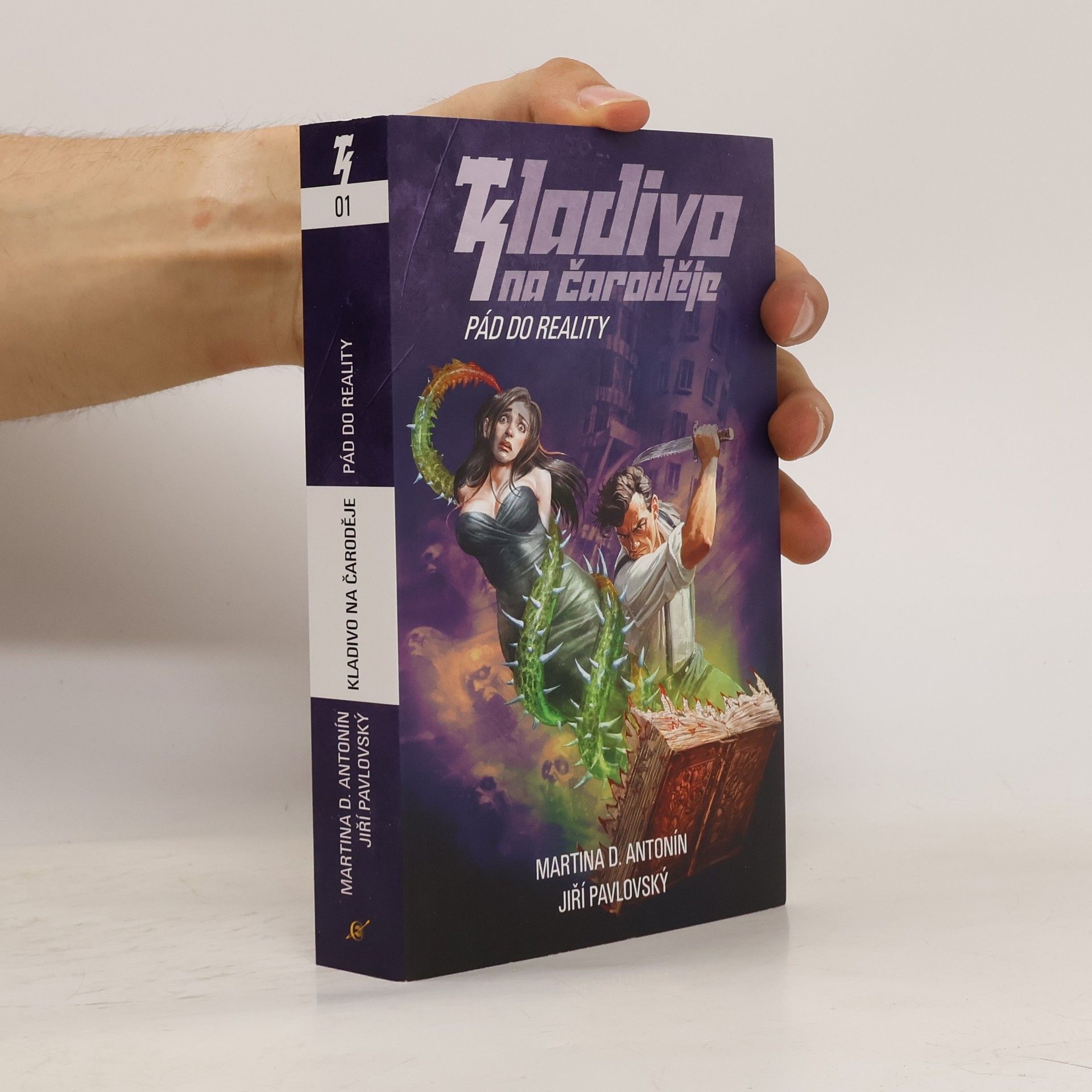 Martin D. Antonín Kladivo na čaroděje. II. série. 1, Pád do reality