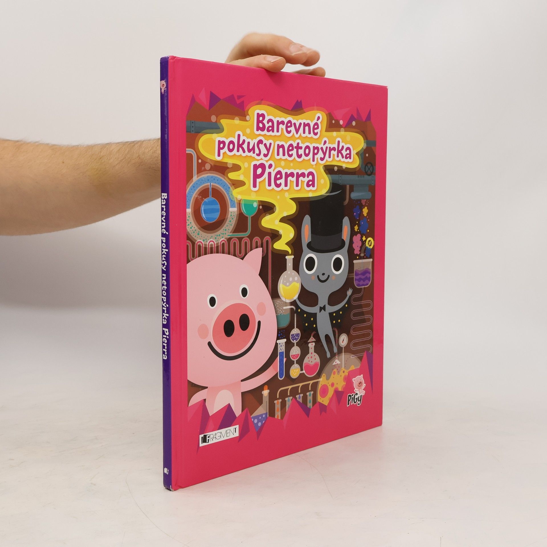 Barevné pokusy netopýrka Pierra