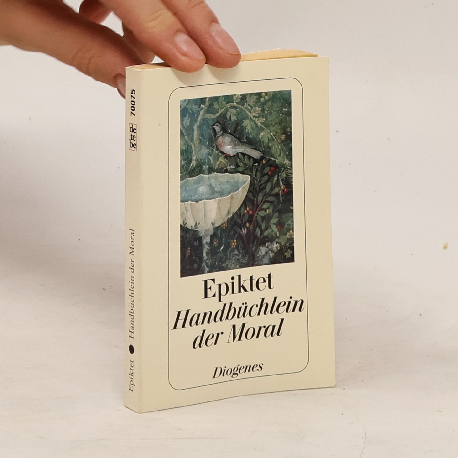 Epiktétos Handbüchlein der Moral und Unterredungen