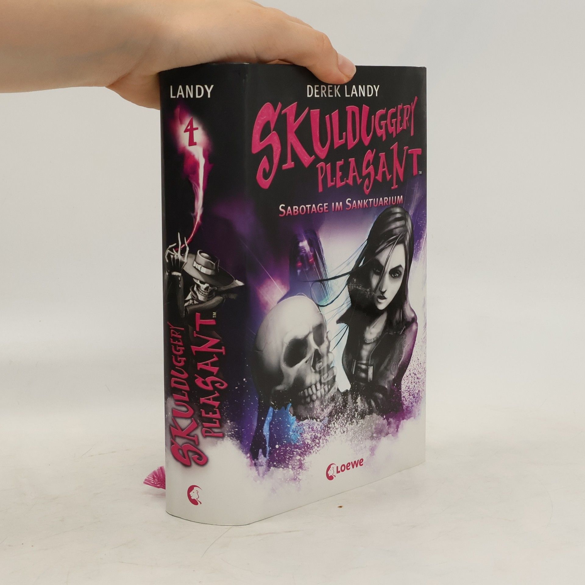 Derek Landy Skulduggery Pleasant 4. Sabotage im Sanktuarium