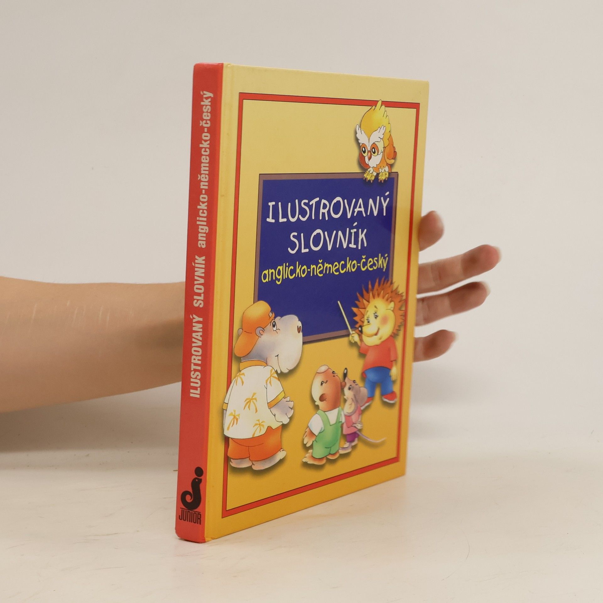 Alena Amchová Ilustrovaný slovník anglicko-německo-český