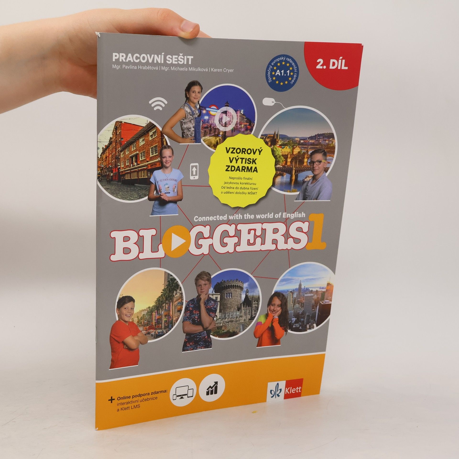 Pavlína Hrabětová Bloggers 1. Pracovní sešit, 2. díl