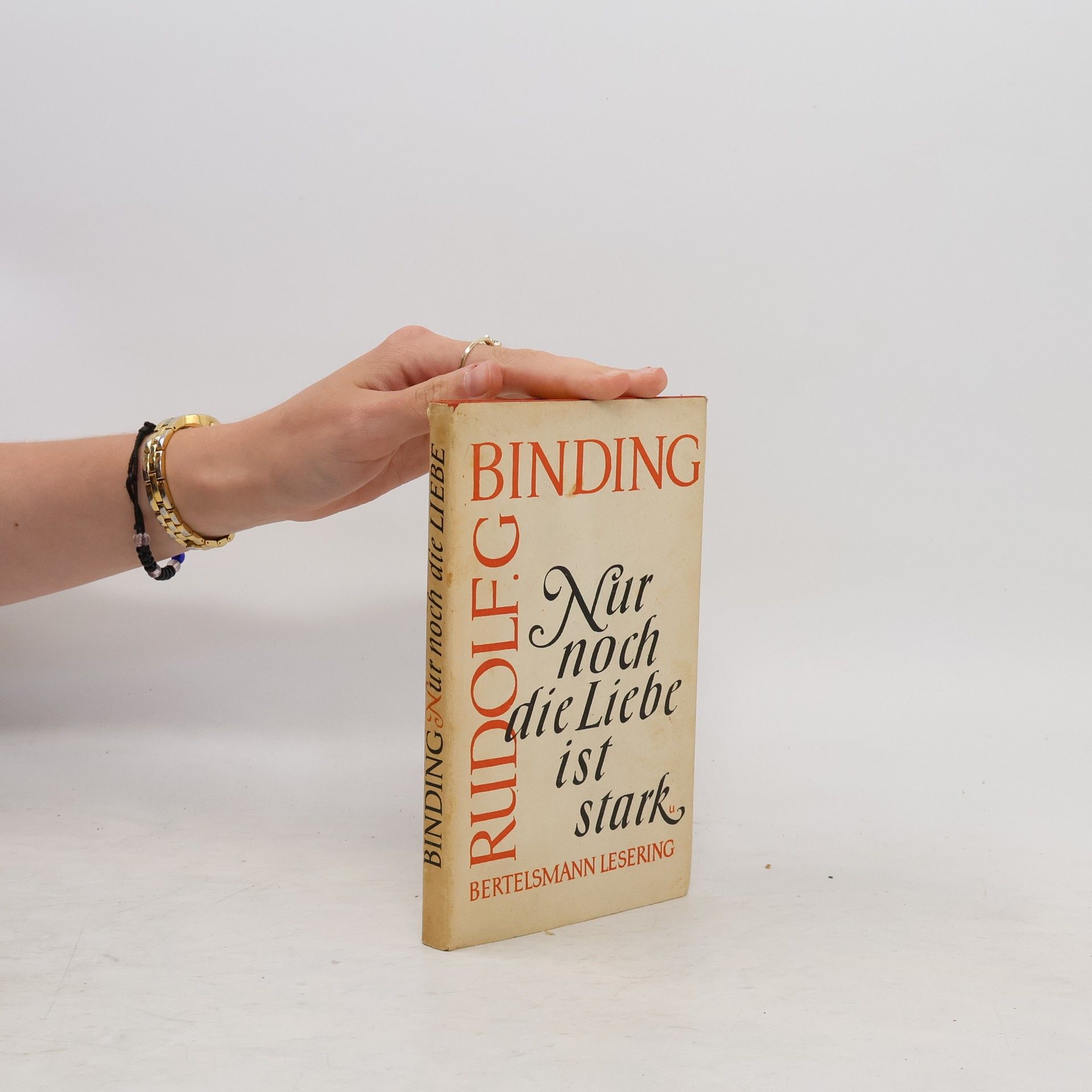 Rudolf Georg Binding Nur noch die Liebe ist stark