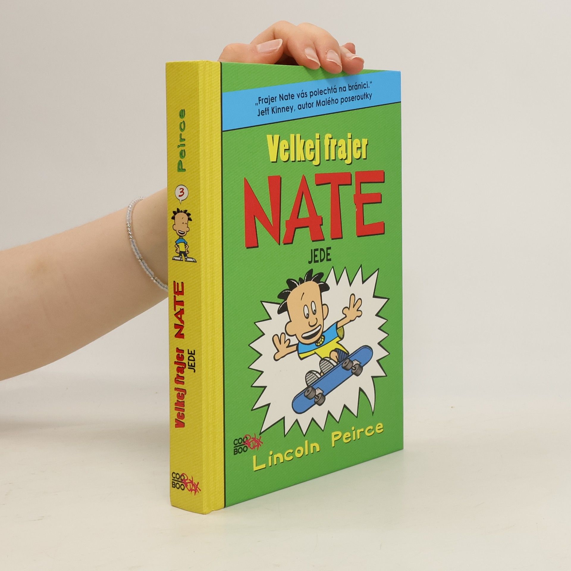 Lincoln Peirce Velkej frajer Nate jede