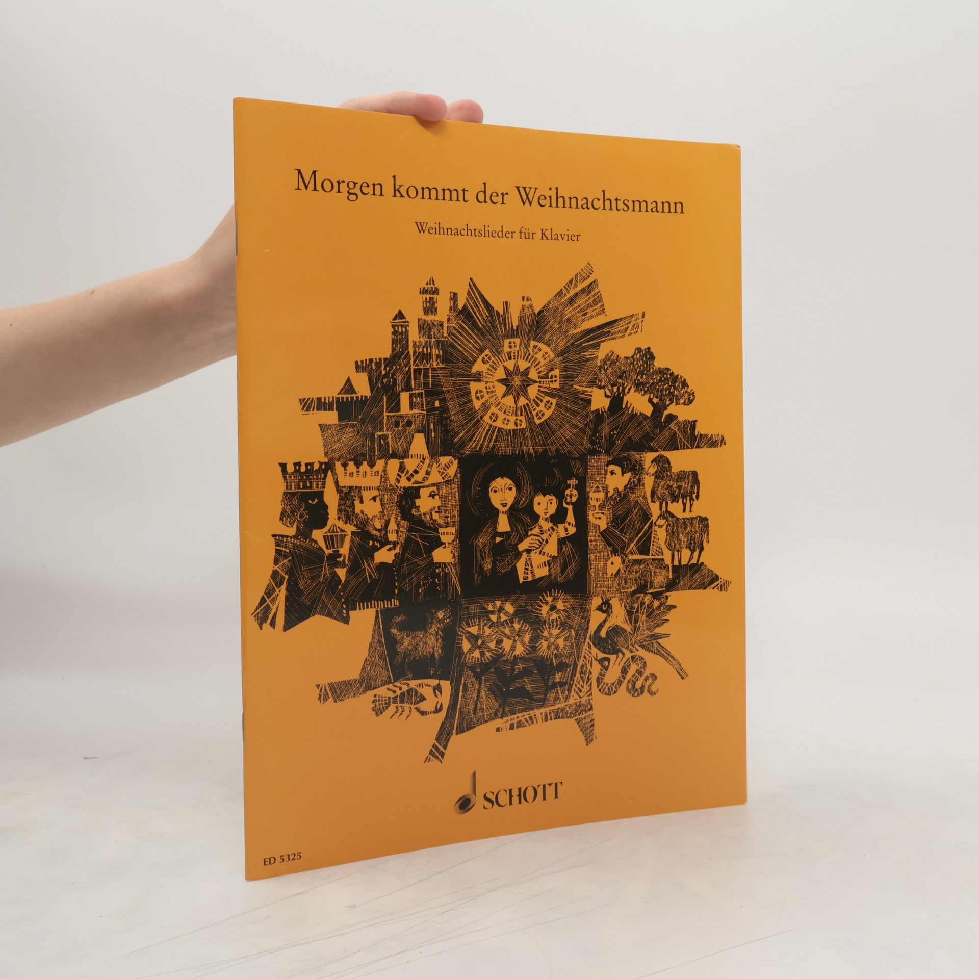 Autorenkollektiv Morgen kommt der Weihnachtsmann. Weihnachtslieder für Klavier