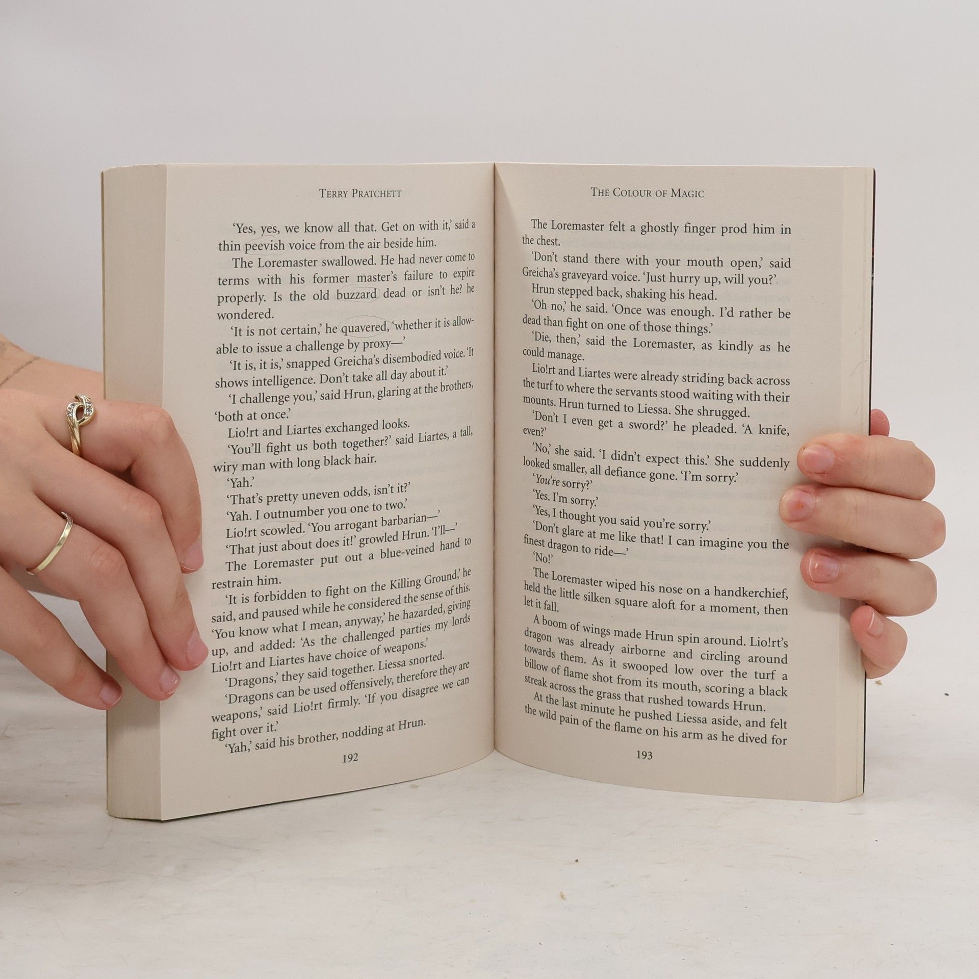 Terry Pratchett The colour of magic