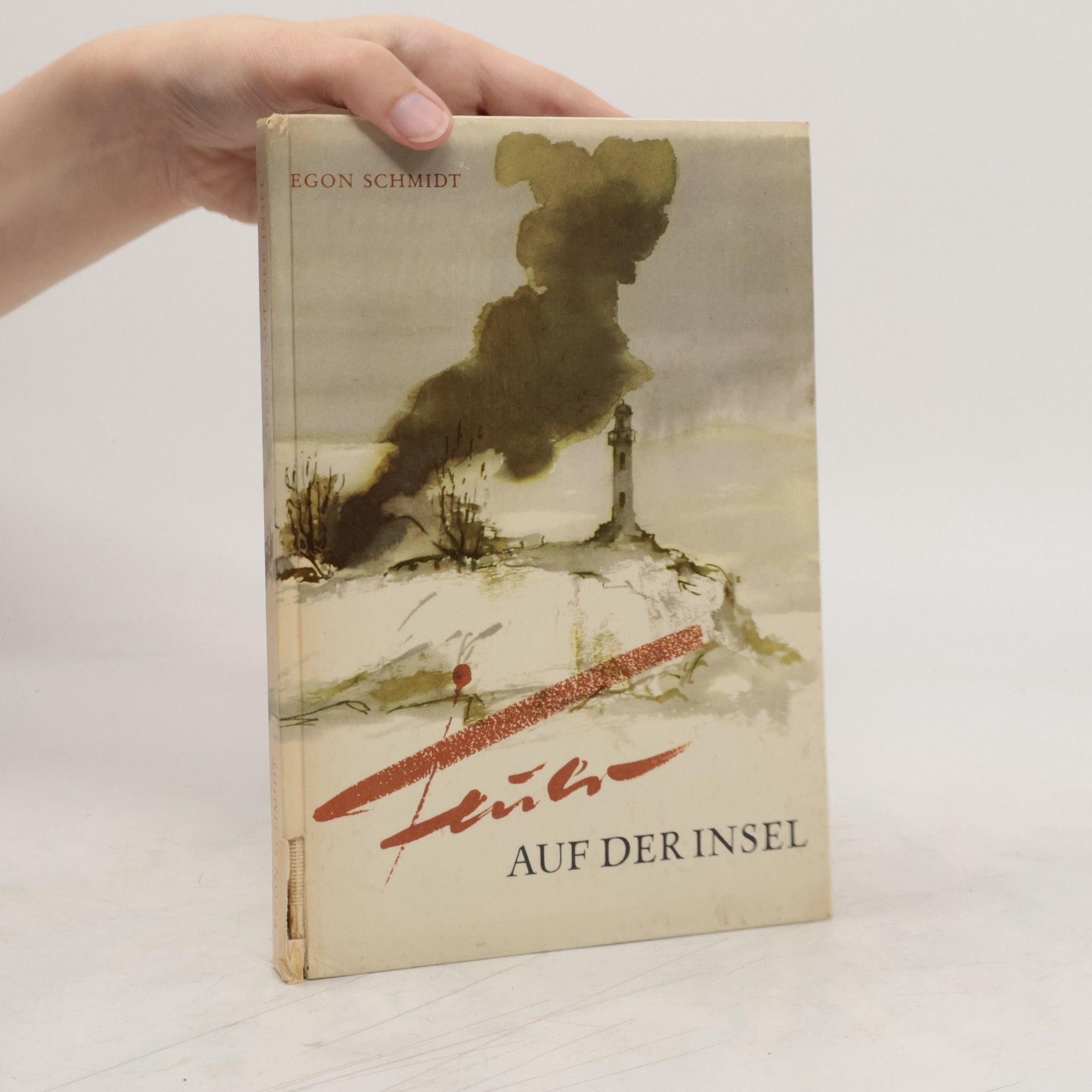 Egon Schmidt Feuer auf der Insel