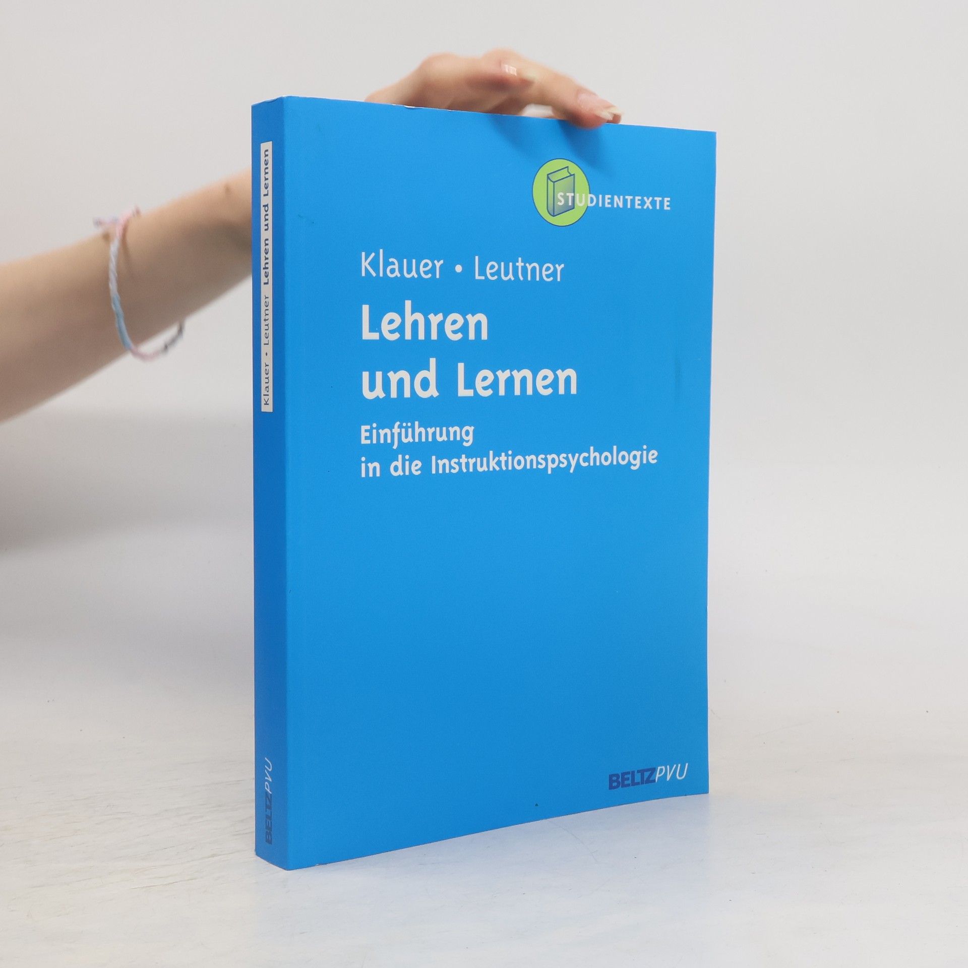 Karl Josef Klauer Lehren und Lernen